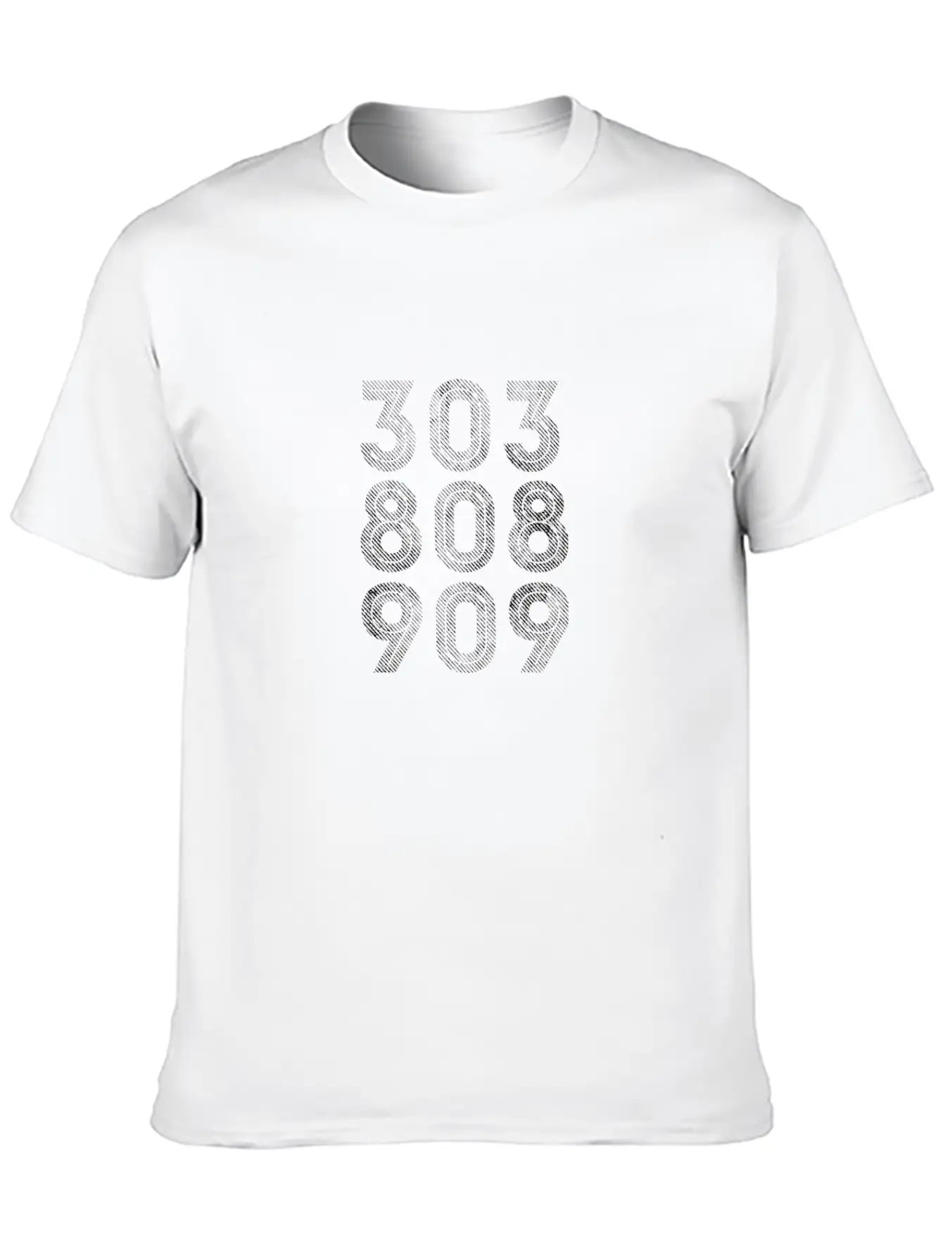 303, 808, 909 Synth Drum Machine Unisex Short Sleeve Soft Cotton T-Shirt – Casual Everyday Wear