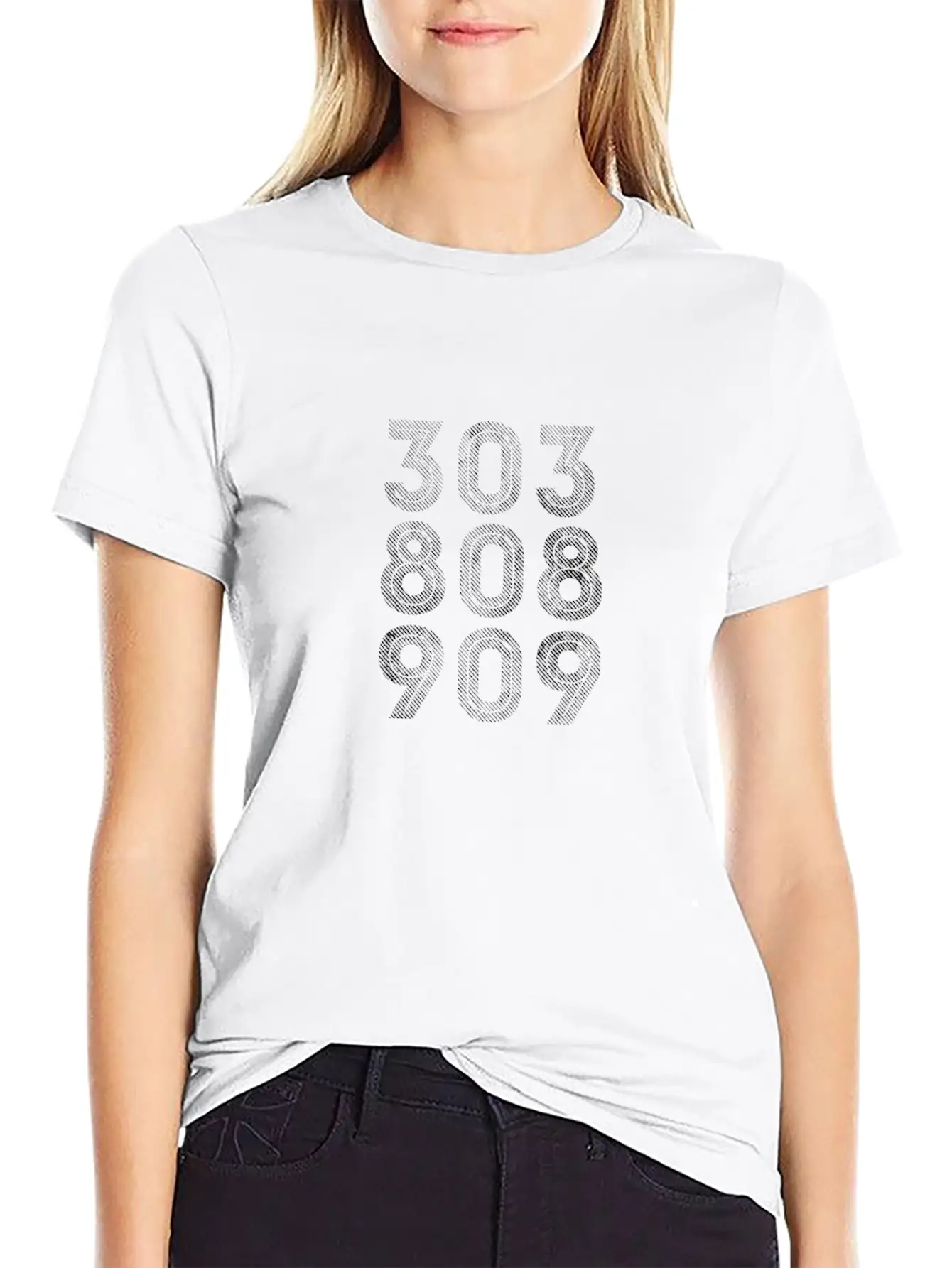 303, 808, 909 Synth Drum Machine Unisex Short Sleeve Soft Cotton T-Shirt – Casual Everyday Wear