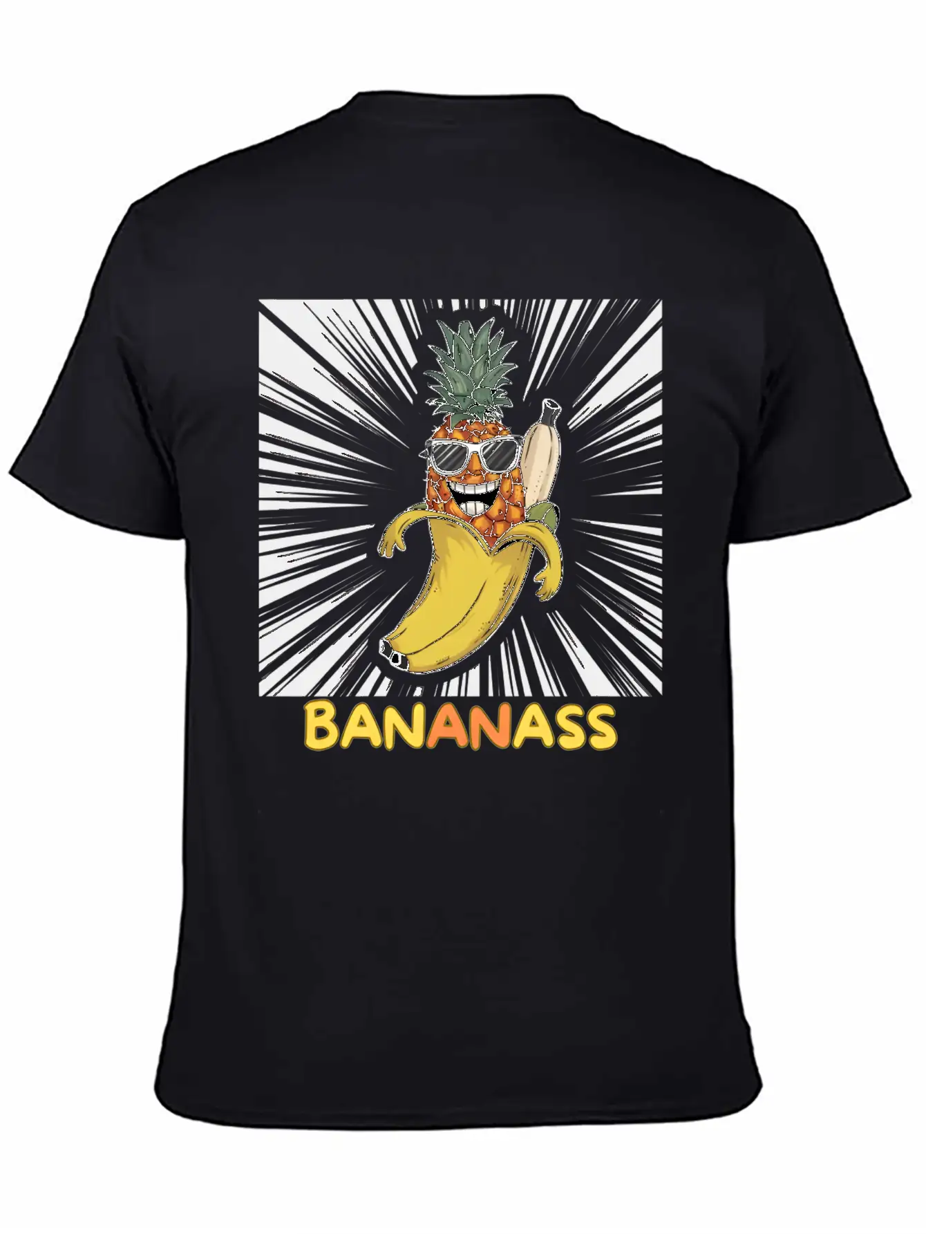 "Bananass"!! The Ultimate Fruit Mashup Comfortable Minimalist Graphic Tee – Summer Style Essential