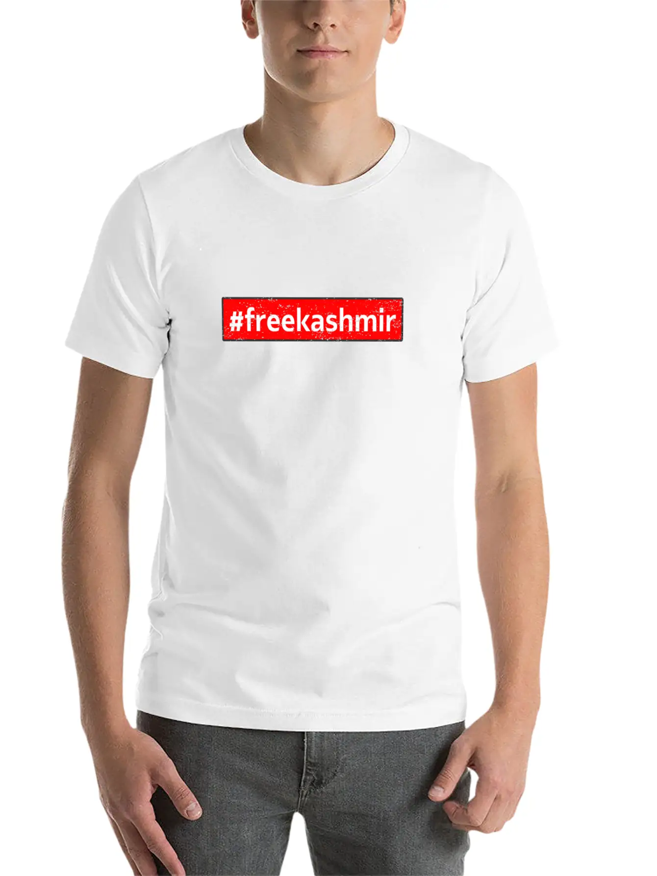 #freekashmir Stand With This Nobel Cause To Stop Stylish Everyday T-Shirt – Unisex Basic Cotton Tee