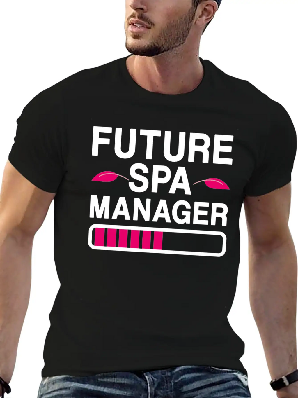 Future Spa Manager Wellness Center Unisex Casual T-Shirt – Clean Design For Daily Comfort