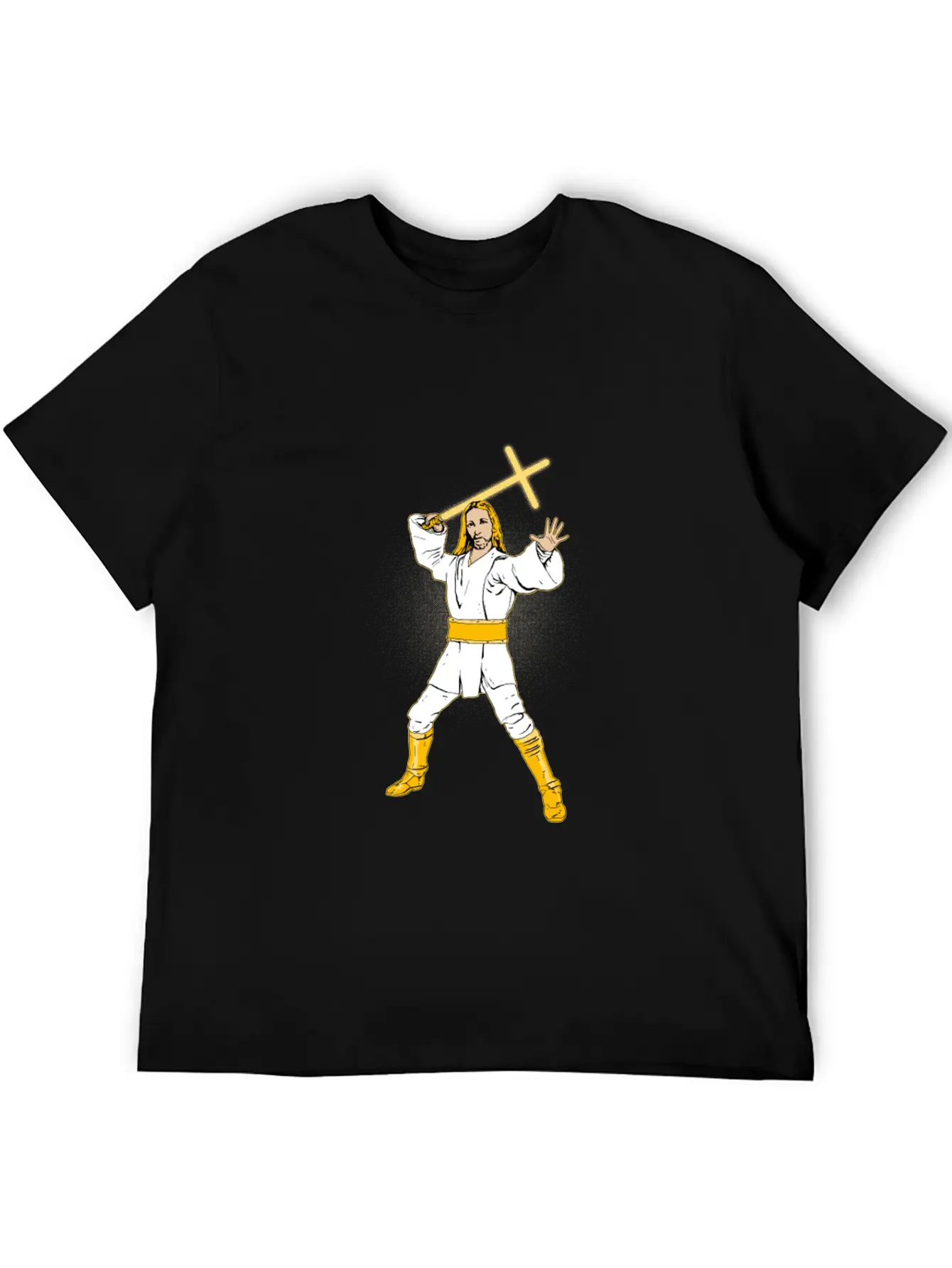 (Gift) Jedi Jesus Comfortable Minimalist Graphic Tee – Summer Style Essential