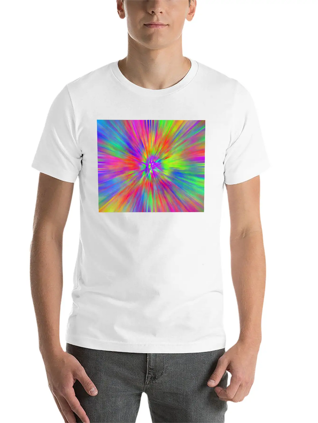 HyperArmy's Premium Tie-Dye Unisex Casual T-Shirt – Clean Design For Daily Comfort