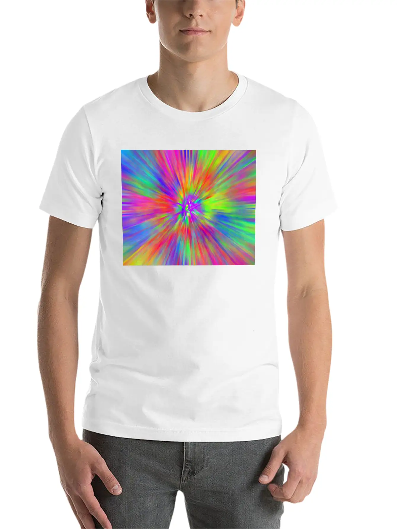 HyperArmy's Premium Tie-Dye Unisex Casual T-Shirt – Clean Design For Daily Comfort