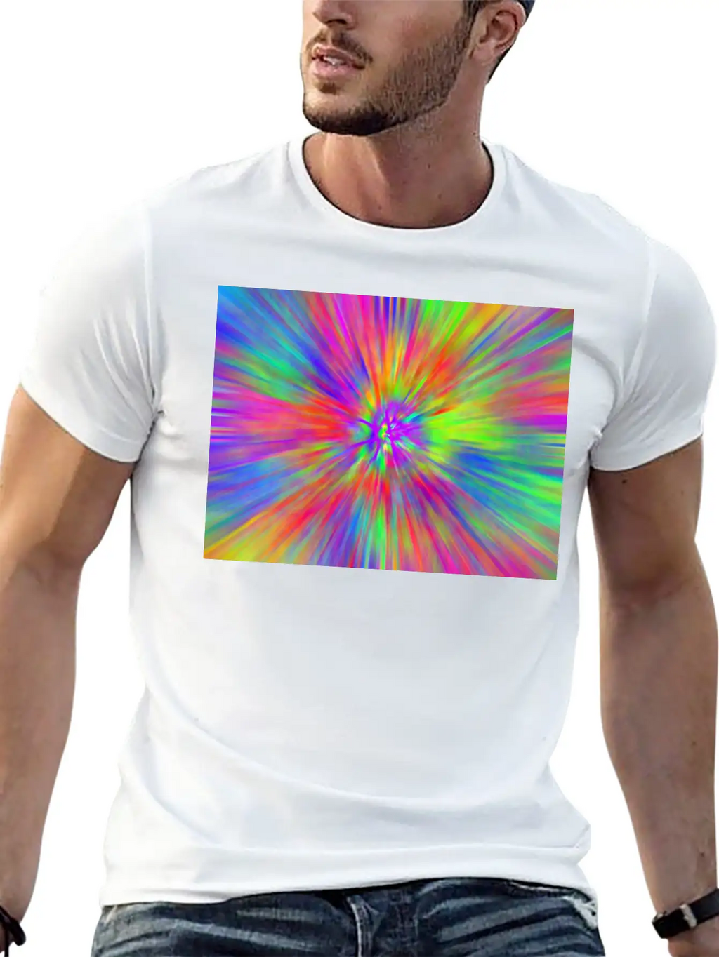 HyperArmy's Premium Tie-Dye Unisex Casual T-Shirt – Clean Design For Daily Comfort