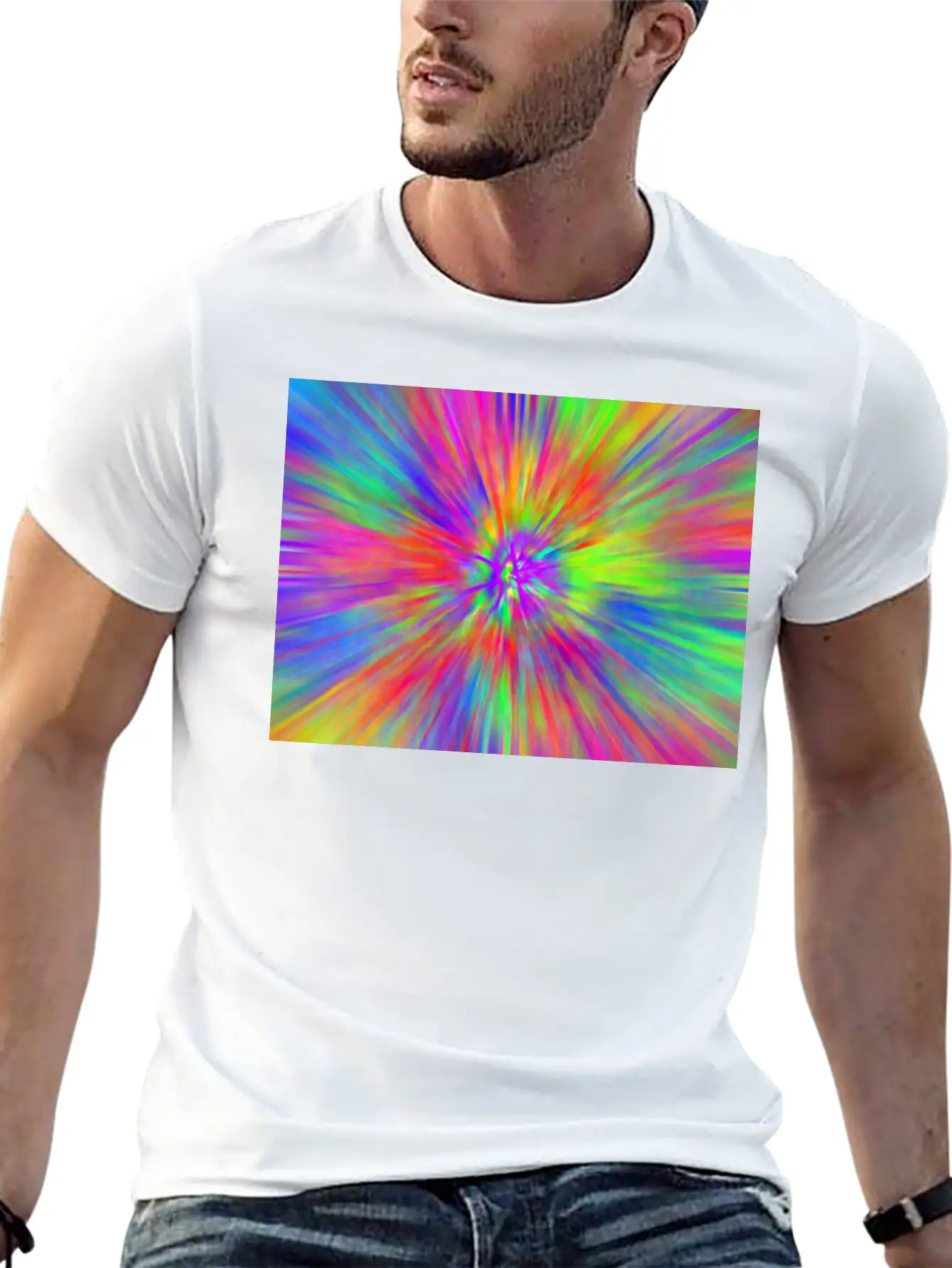 HyperArmy's Premium Tie-Dye Unisex Casual T-Shirt – Clean Design For Daily Comfort