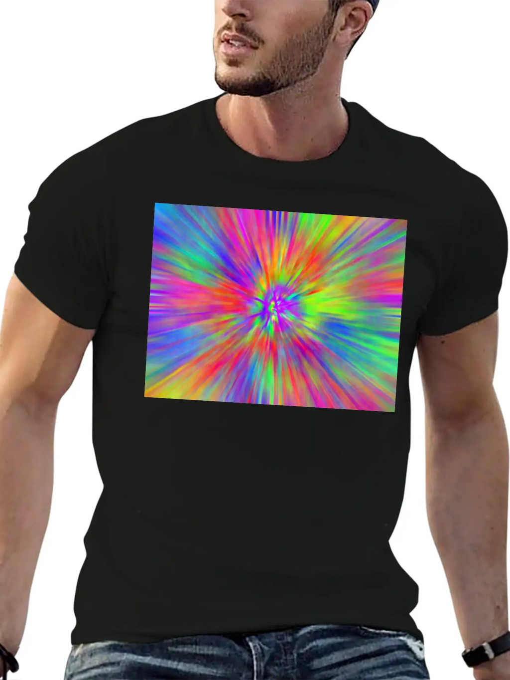 HyperArmy's Premium Tie-Dye Unisex Casual T-Shirt – Clean Design For Daily Comfort