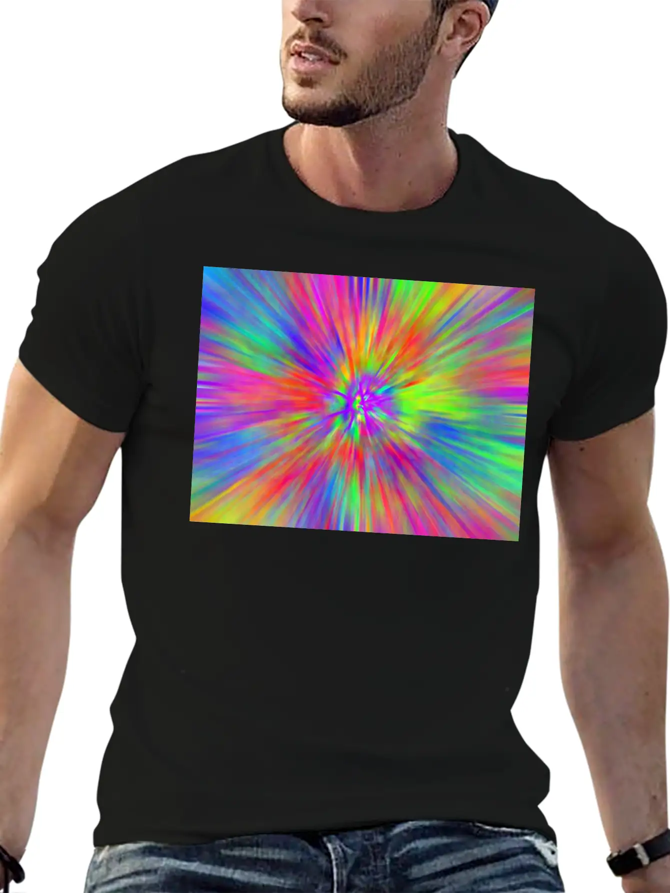 HyperArmy's Premium Tie-Dye Unisex Casual T-Shirt – Clean Design For Daily Comfort