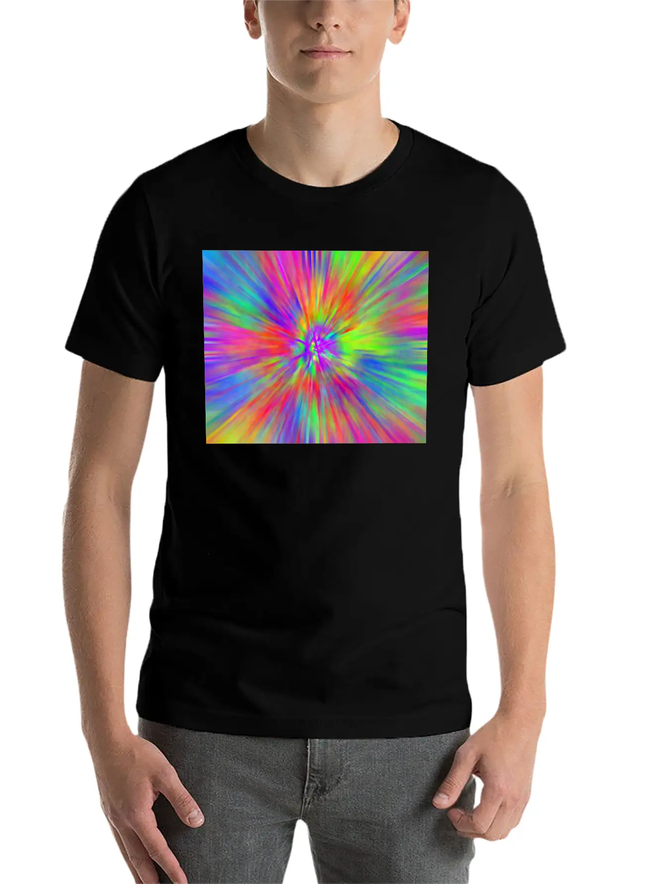 HyperArmy's Premium Tie-Dye Unisex Casual T-Shirt – Clean Design For Daily Comfort