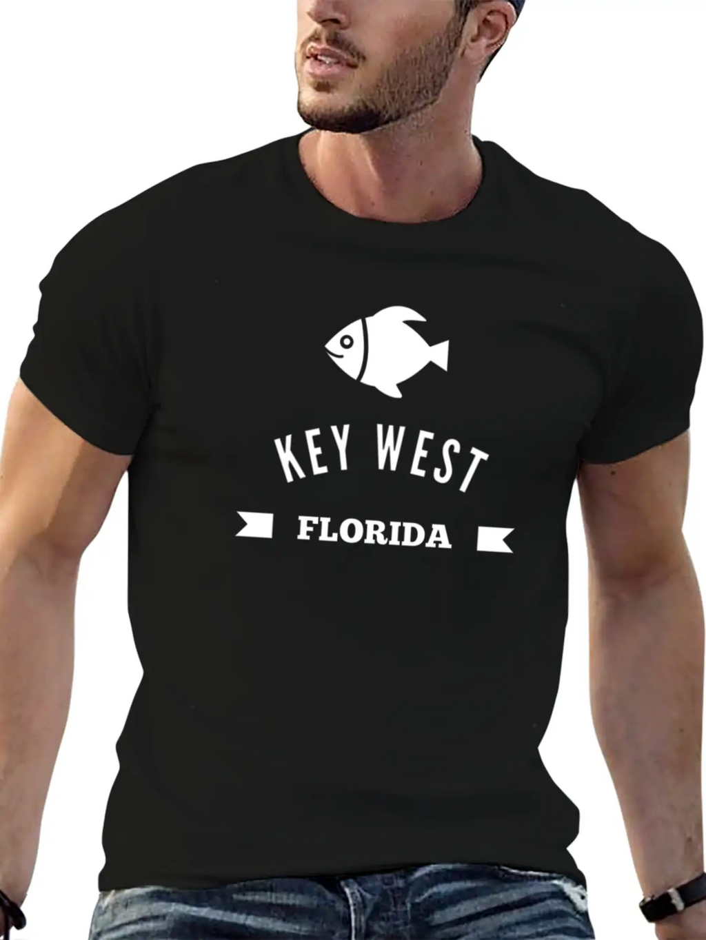 Key West Florida Fish Vacation Trip Unisex Casual T-Shirt – Clean Design For Daily Comfort