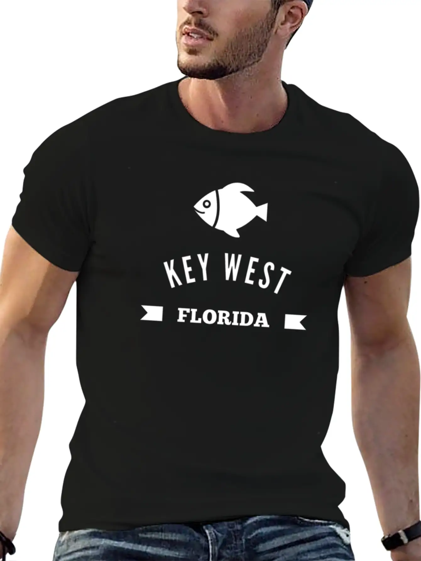 Key West Florida Fish Vacation Trip Unisex Casual T-Shirt – Clean Design For Daily Comfort