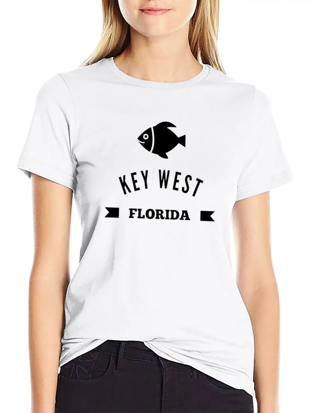 Key West Florida Fish Vacation Trip Unisex Casual T-Shirt – Clean Design For Daily Comfort