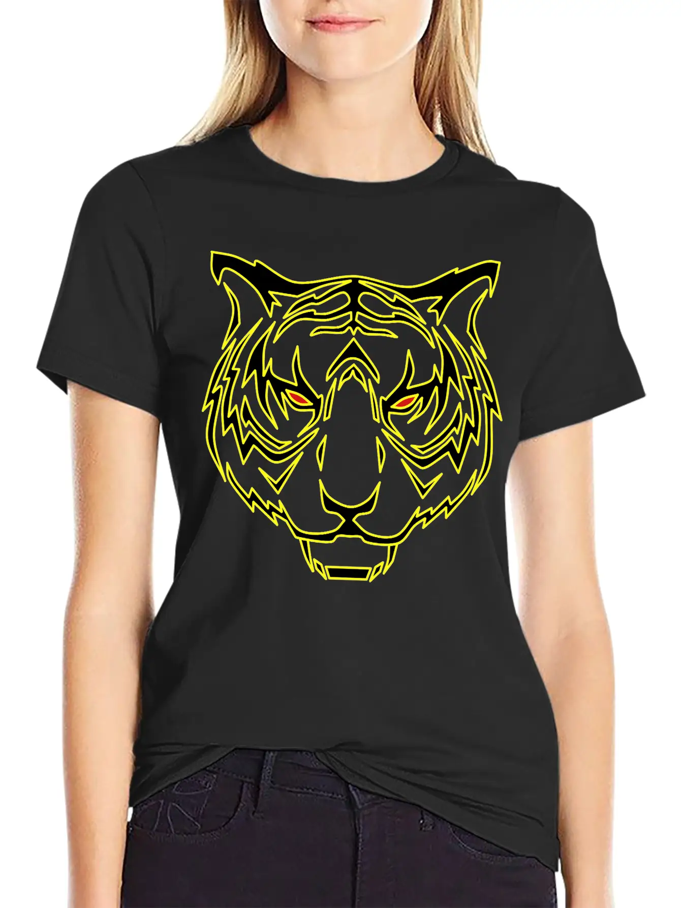 Lion,Tiger,wild Cat,lion,head,wild Unisex Casual T-Shirt – Clean Design For Daily Comfort