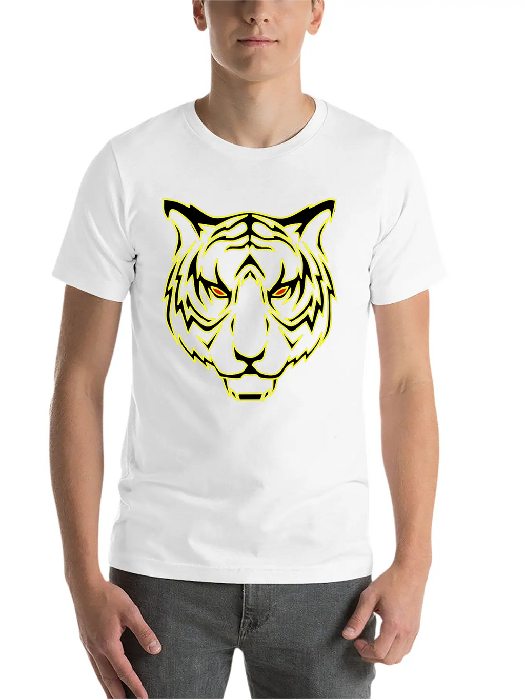 Lion,Tiger,wild Cat,lion,head,wild Unisex Casual T-Shirt – Clean Design For Daily Comfort