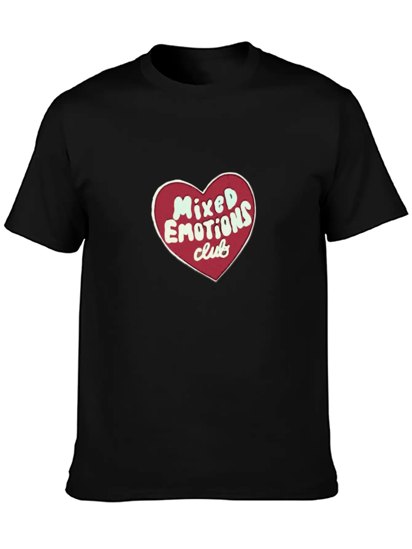 "Mixed Emotions Club" Essential Unisex Summer Tee – Soft Cotton Casual Fit