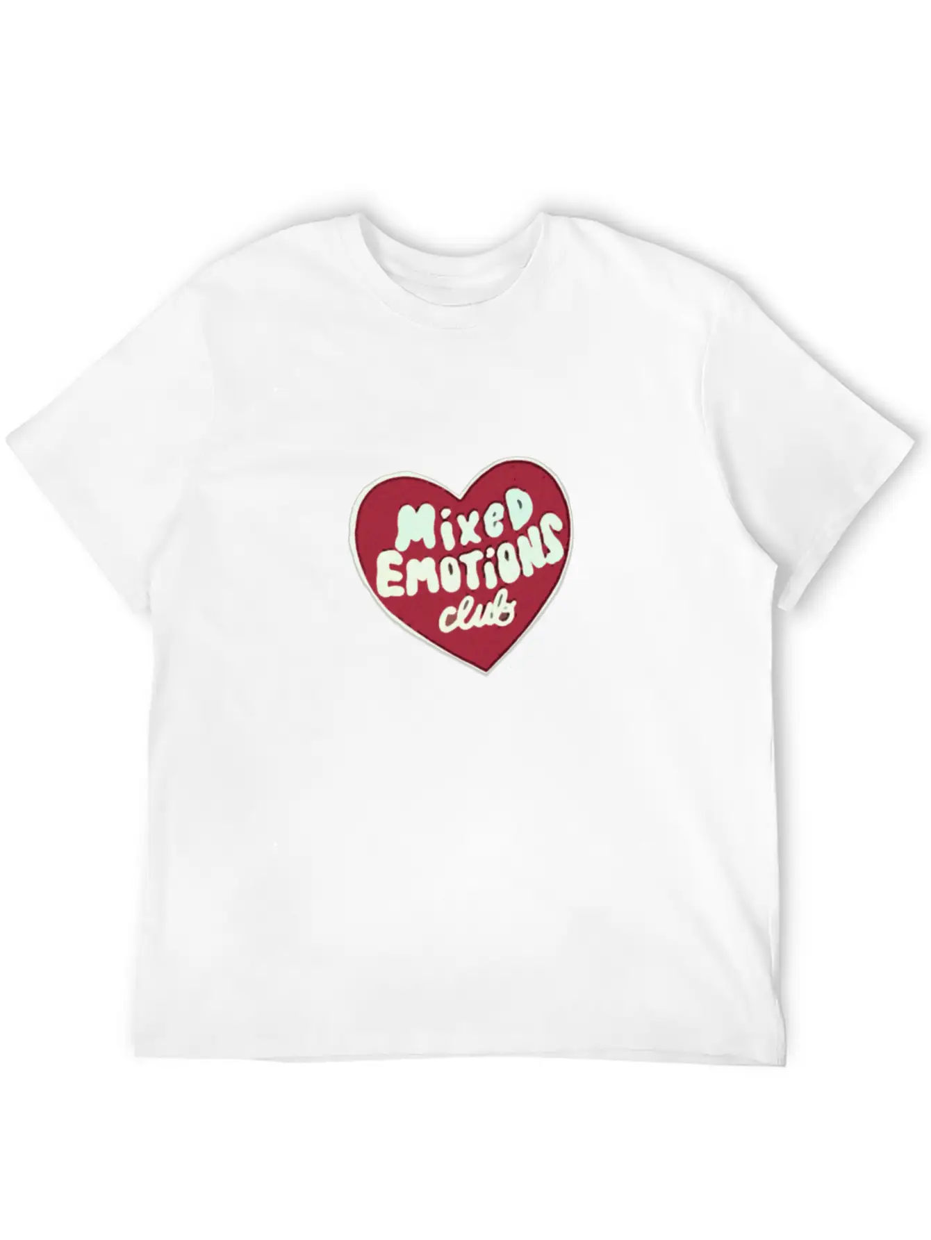 "Mixed Emotions Club" Essential Unisex Summer Tee – Soft Cotton Casual Fit