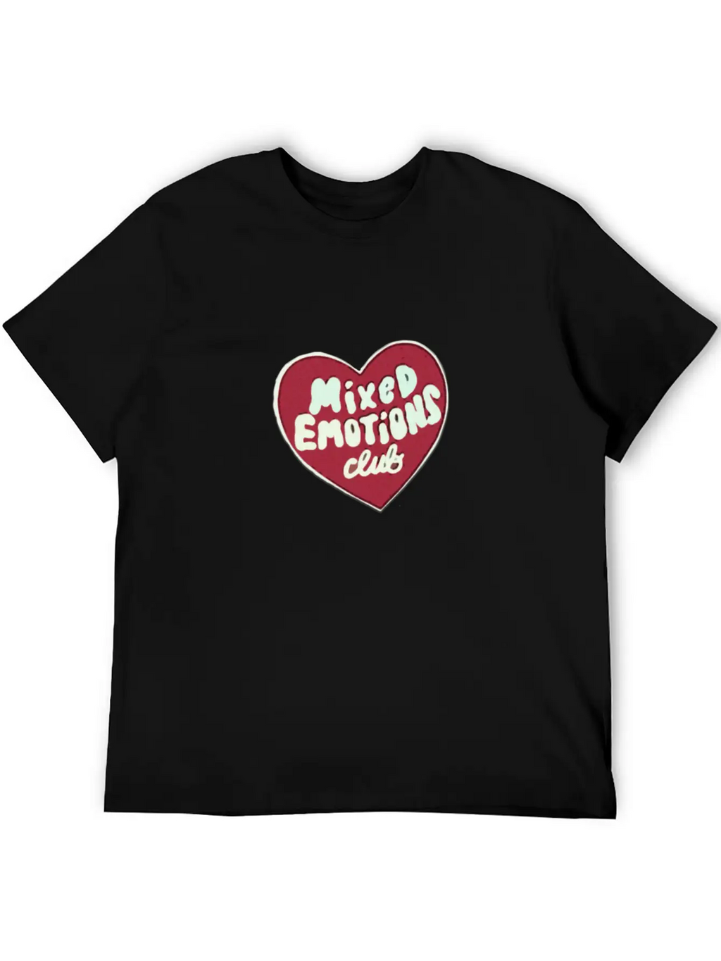 "Mixed Emotions Club" Essential Unisex Summer Tee – Soft Cotton Casual Fit