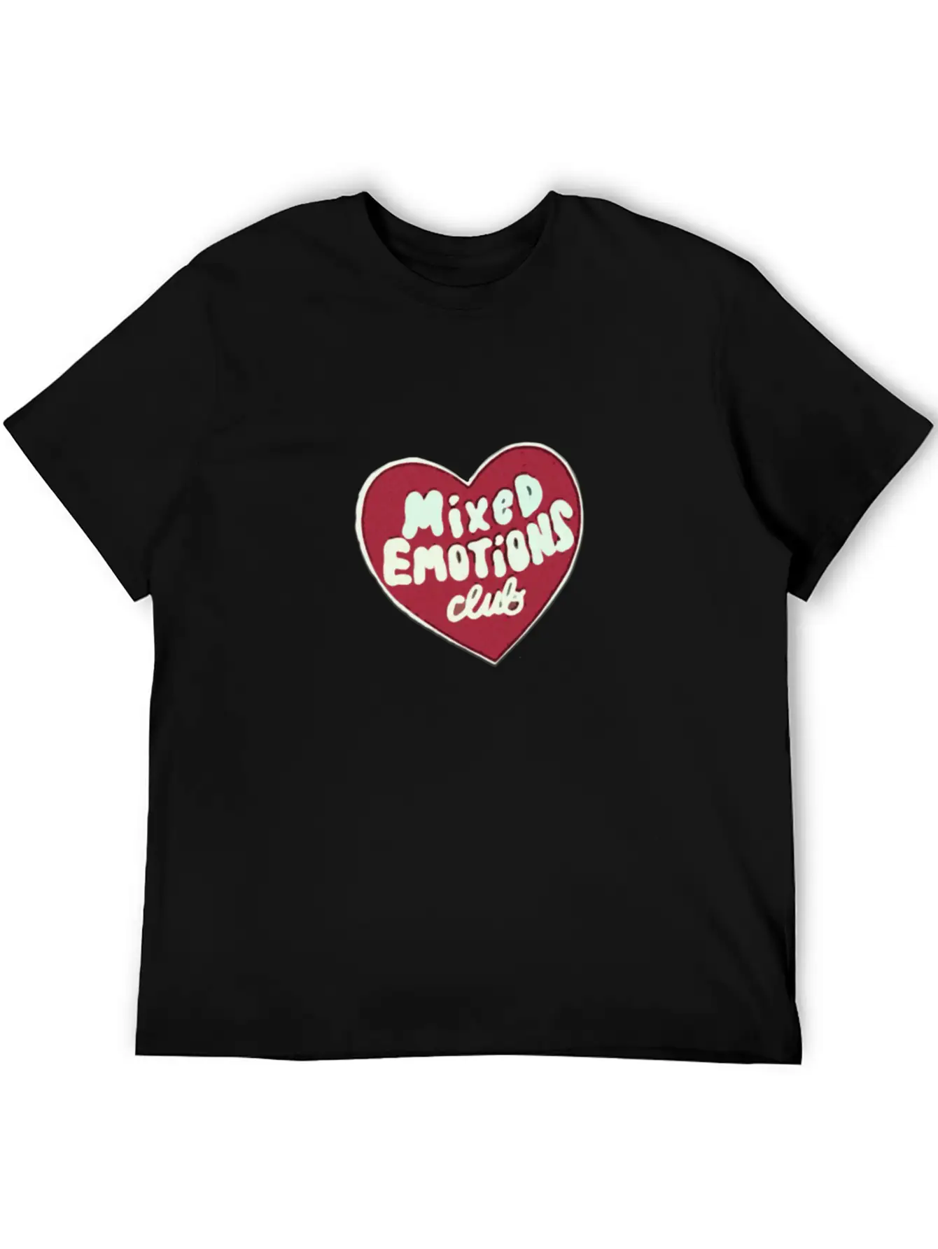 "Mixed Emotions Club" Essential Unisex Summer Tee – Soft Cotton Casual Fit