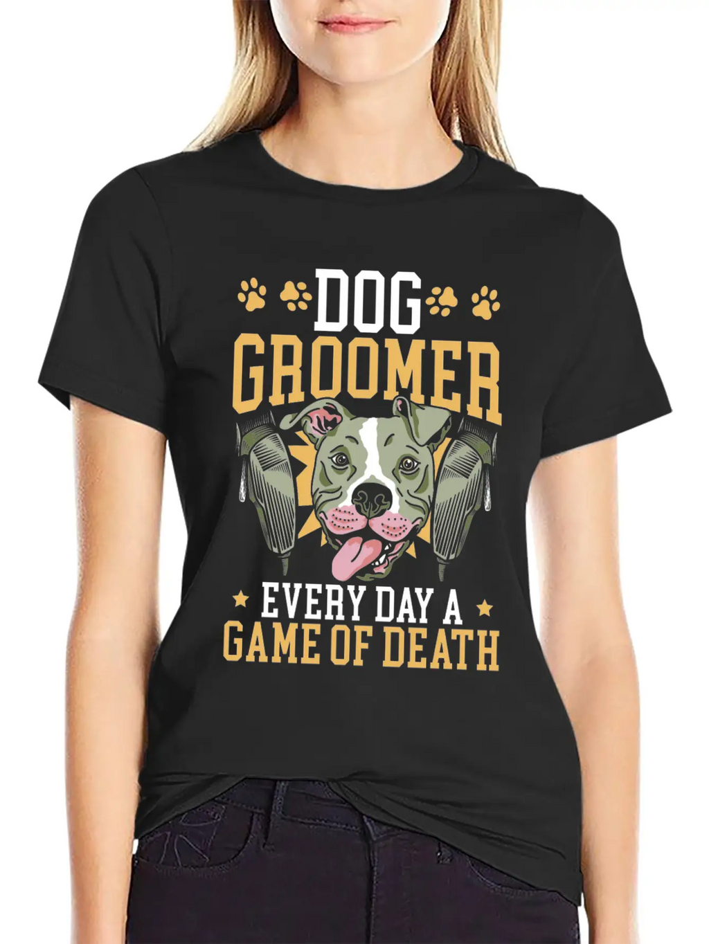 Pet Groomer Animal Stylist Pet Salon Fur Artist Unisex Casual T-Shirt – Clean Design For Daily Comfort