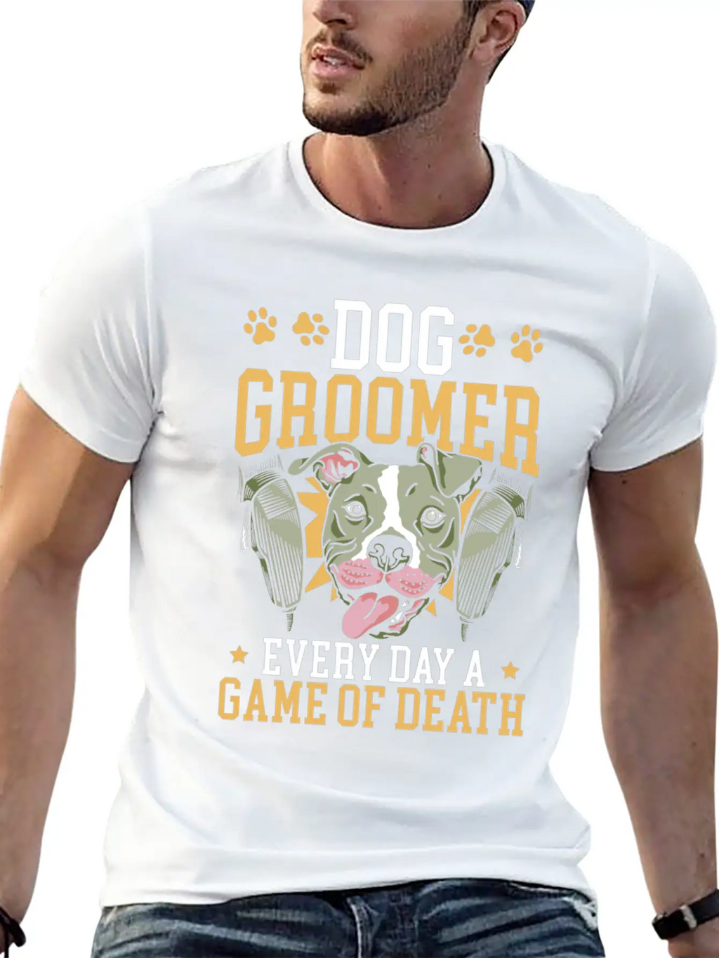 Pet Groomer Animal Stylist Pet Salon Fur Artist Unisex Casual T-Shirt – Clean Design For Daily Comfort