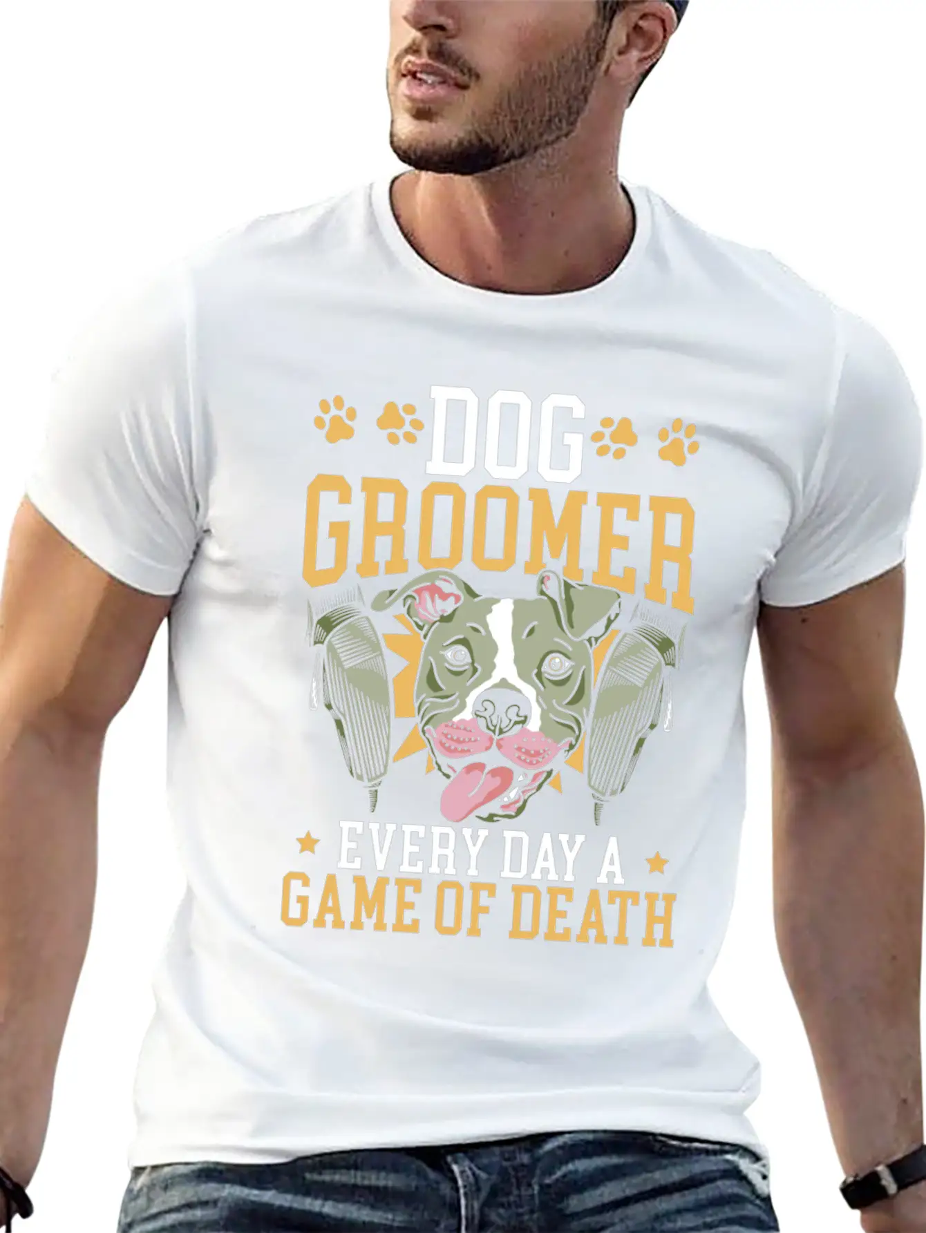 Pet Groomer Animal Stylist Pet Salon Fur Artist Unisex Casual T-Shirt – Clean Design For Daily Comfort