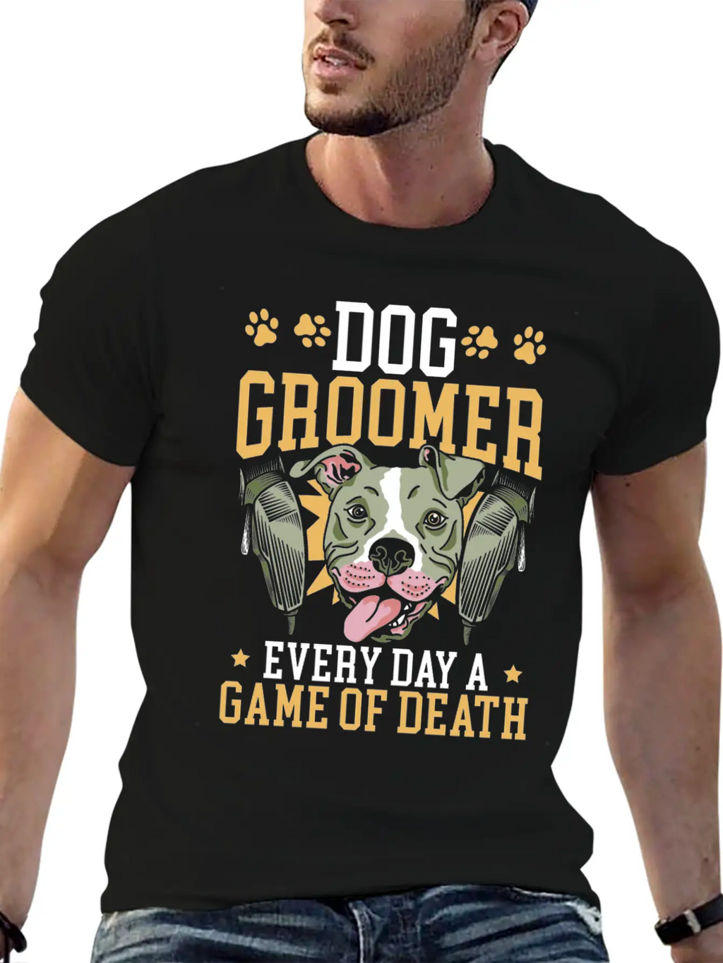 Pet Groomer Animal Stylist Pet Salon Fur Artist Unisex Casual T-Shirt – Clean Design For Daily Comfort