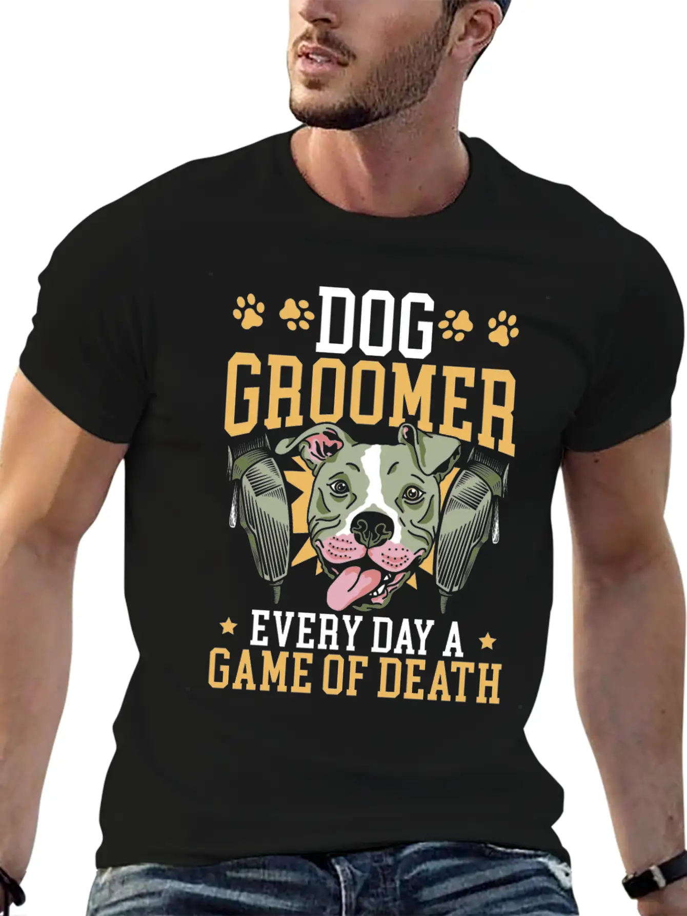 Pet Groomer Animal Stylist Pet Salon Fur Artist Unisex Casual T-Shirt – Clean Design For Daily Comfort
