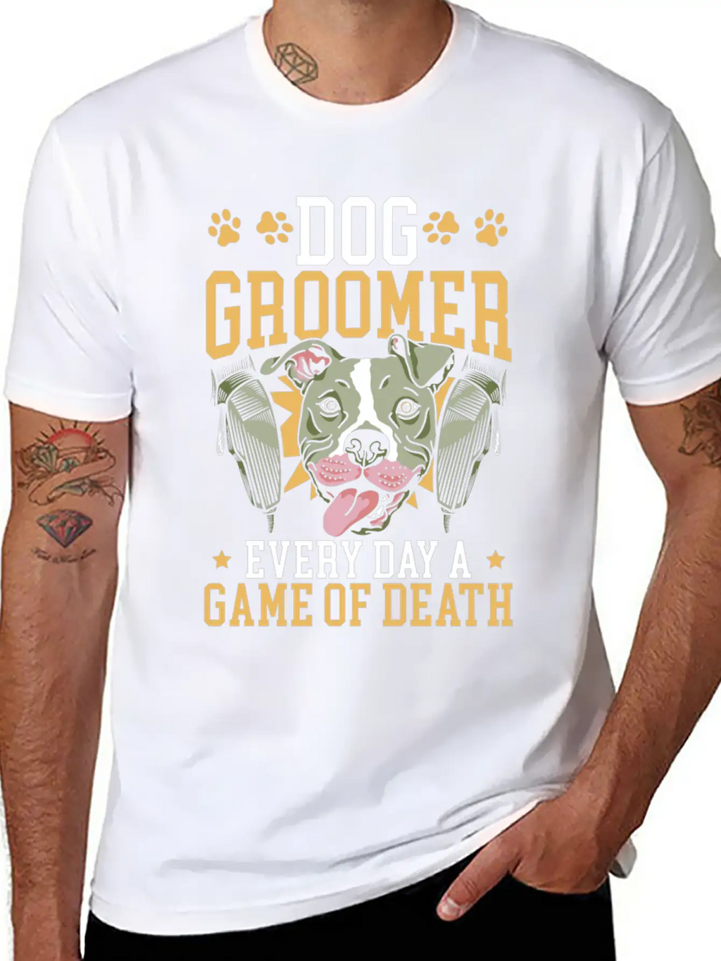 Pet Groomer Animal Stylist Pet Salon Fur Artist Unisex Casual T-Shirt – Clean Design For Daily Comfort