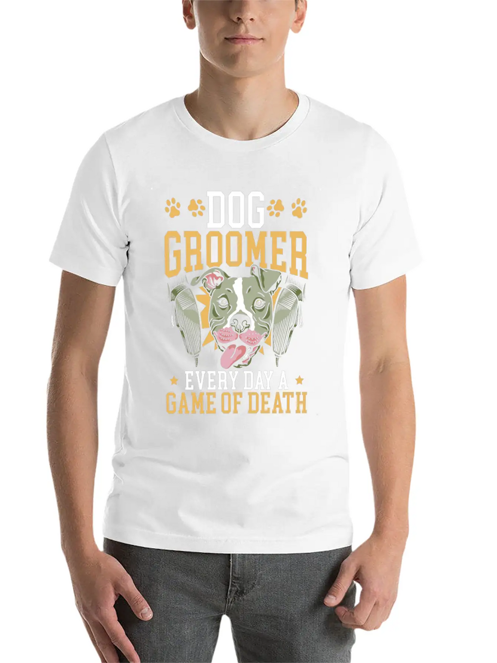 Pet Groomer Animal Stylist Pet Salon Fur Artist Unisex Casual T-Shirt – Clean Design For Daily Comfort