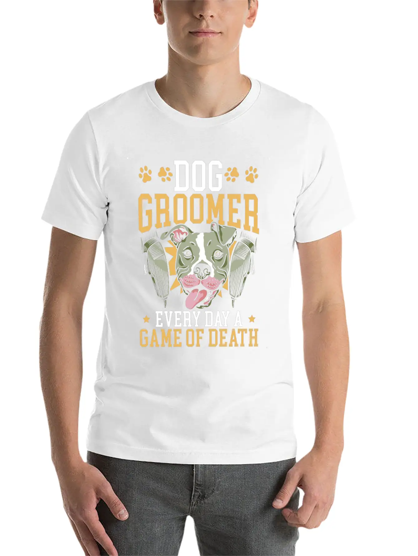 Pet Groomer Animal Stylist Pet Salon Fur Artist Unisex Casual T-Shirt – Clean Design For Daily Comfort