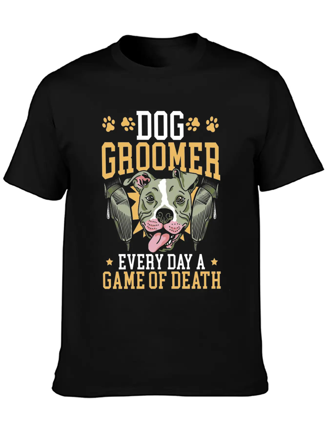 Pet Groomer Animal Stylist Pet Salon Fur Artist Unisex Casual T-Shirt – Clean Design For Daily Comfort