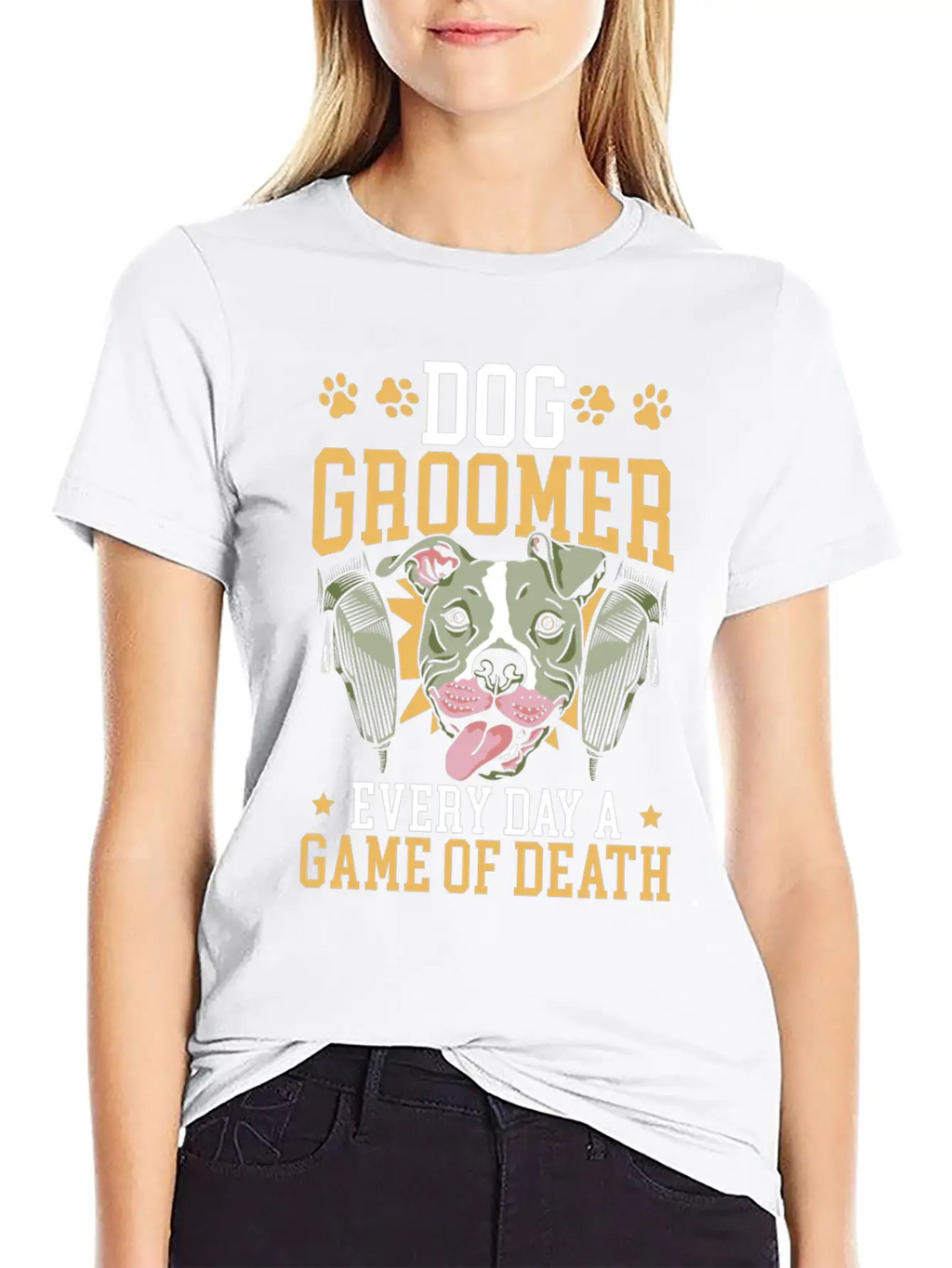Pet Groomer Animal Stylist Pet Salon Fur Artist Unisex Casual T-Shirt – Clean Design For Daily Comfort