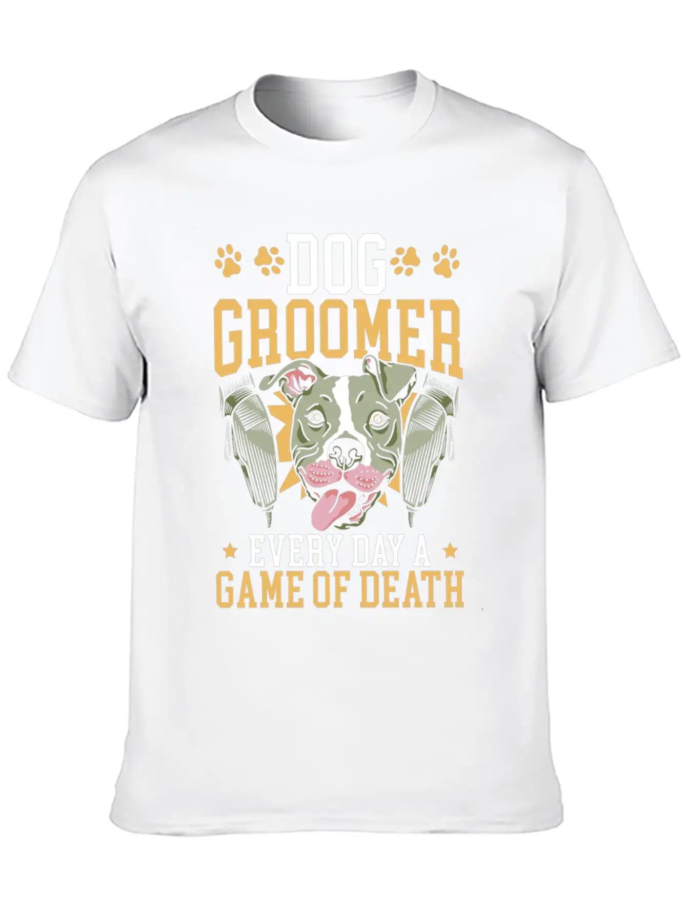 Pet Groomer Animal Stylist Pet Salon Fur Artist Unisex Casual T-Shirt – Clean Design For Daily Comfort
