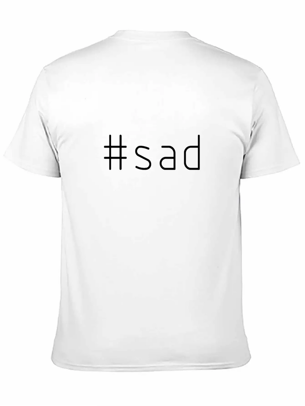 #sad Relaxed Everyday Tee – Lightweight And Durable Cotton
