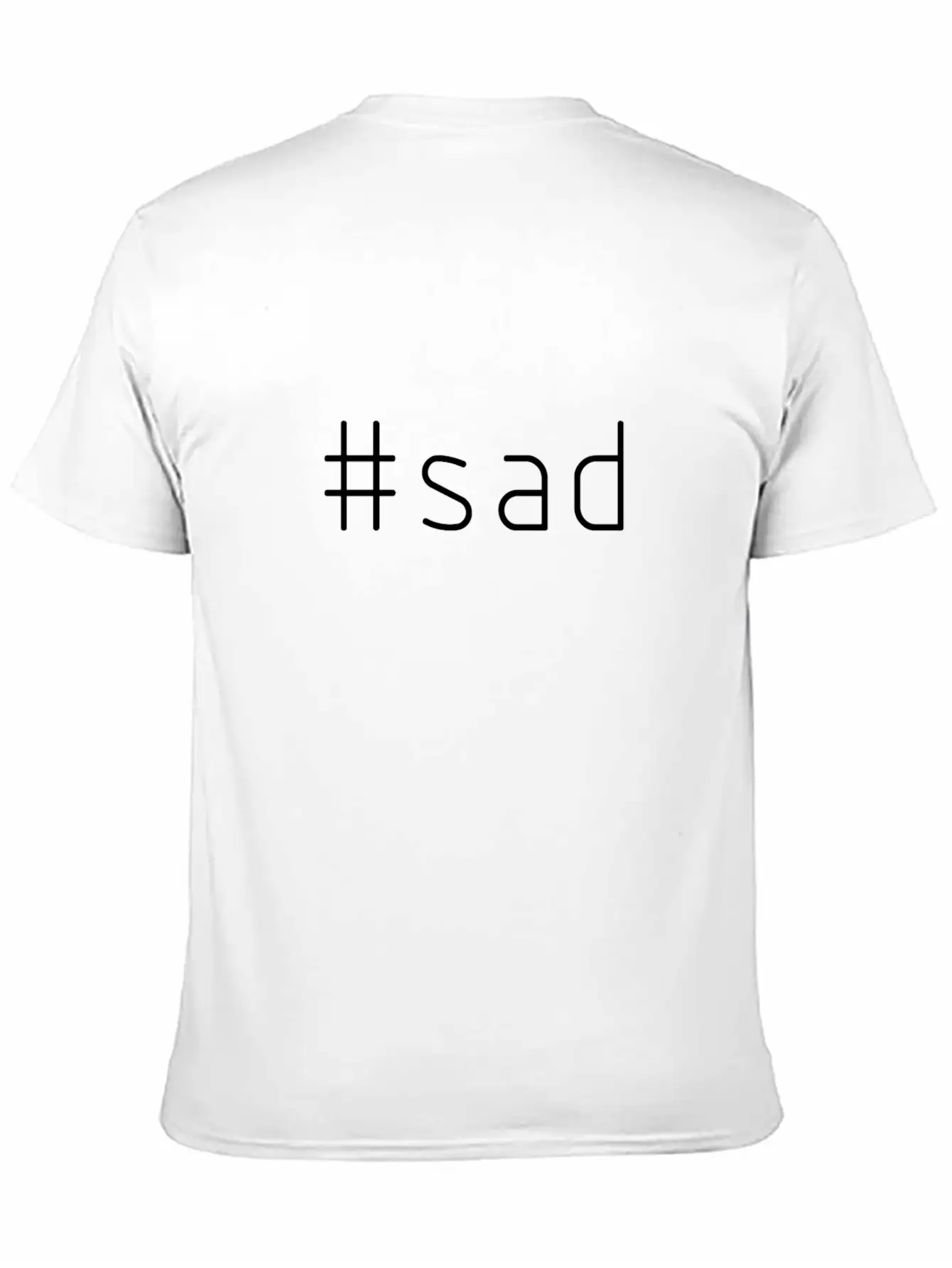 #sad Relaxed Everyday Tee – Lightweight And Durable Cotton