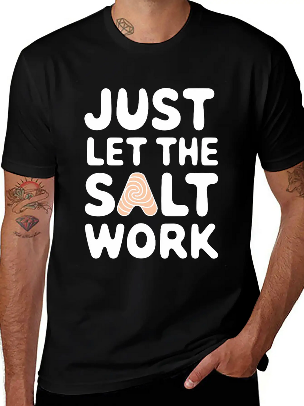 Salt Therapy Halotherapy Respiratory Health Unisex Casual T-Shirt – Clean Design For Daily Comfort