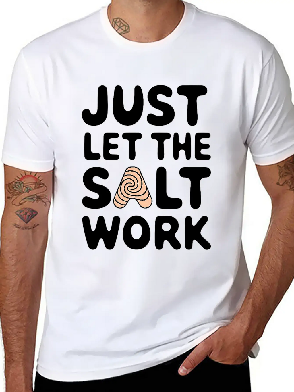Salt Therapy Halotherapy Respiratory Health Unisex Casual T-Shirt – Clean Design For Daily Comfort
