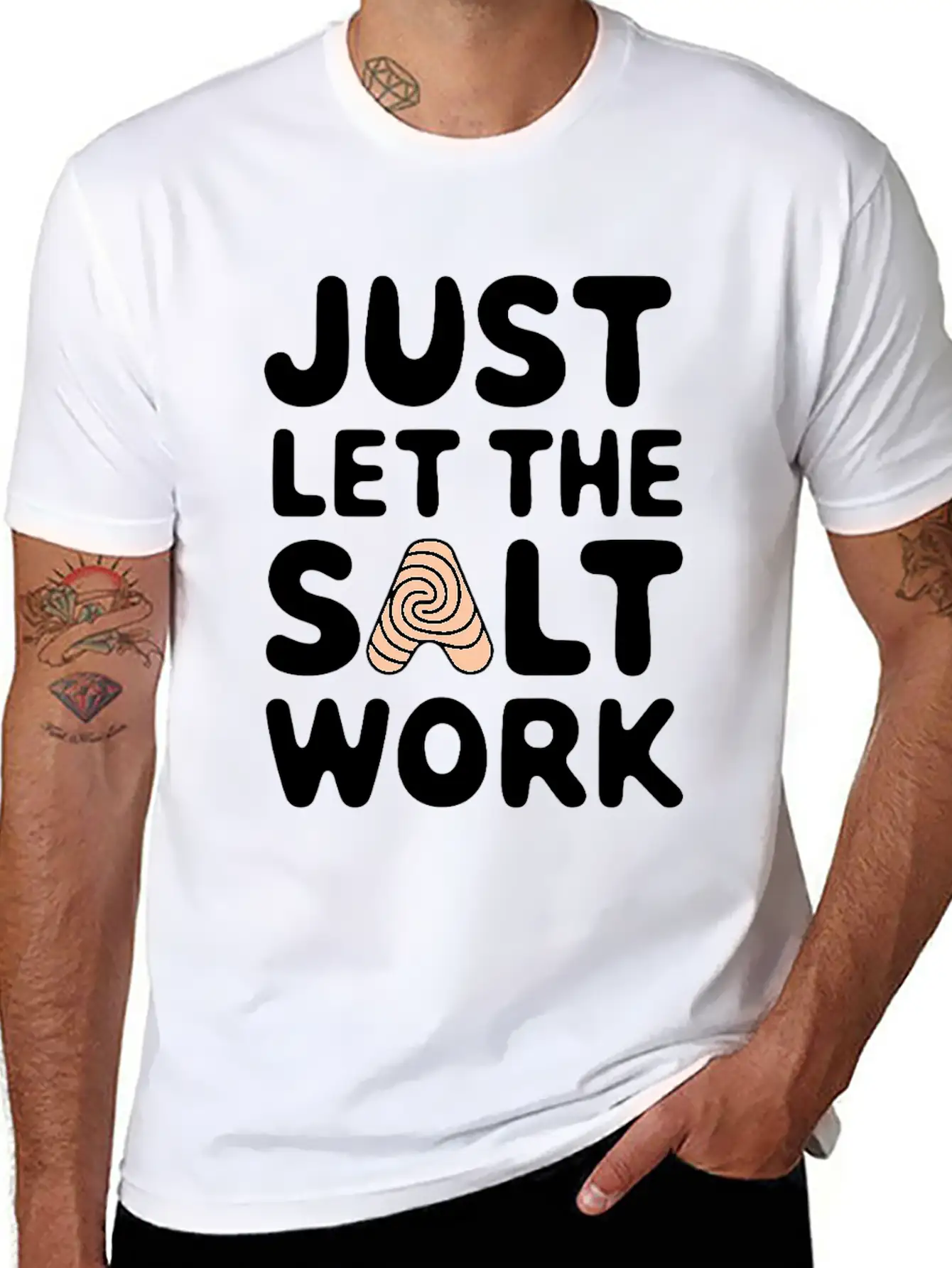 Salt Therapy Halotherapy Respiratory Health Unisex Casual T-Shirt – Clean Design For Daily Comfort