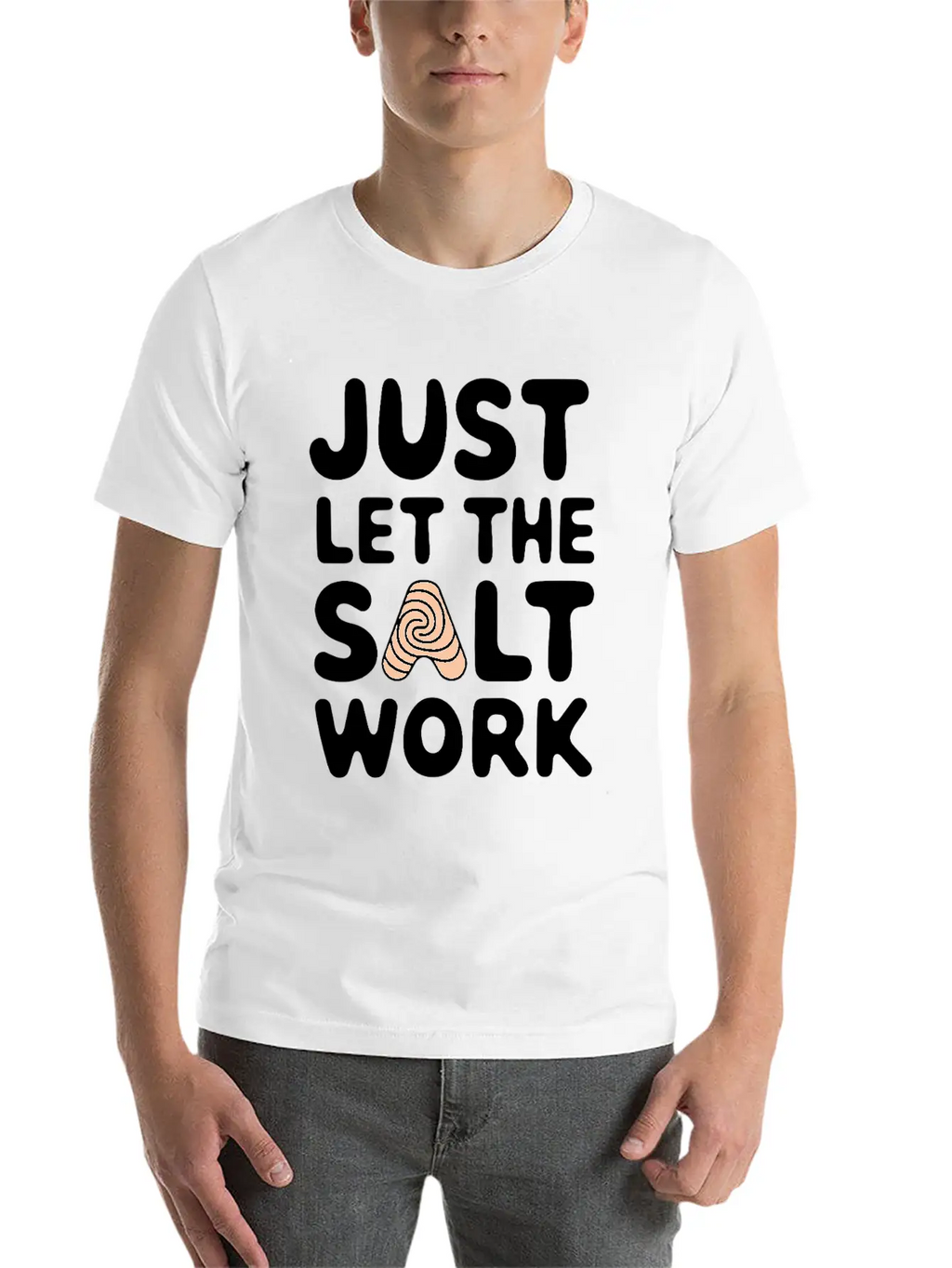 Salt Therapy Halotherapy Respiratory Health Unisex Casual T-Shirt – Clean Design For Daily Comfort
