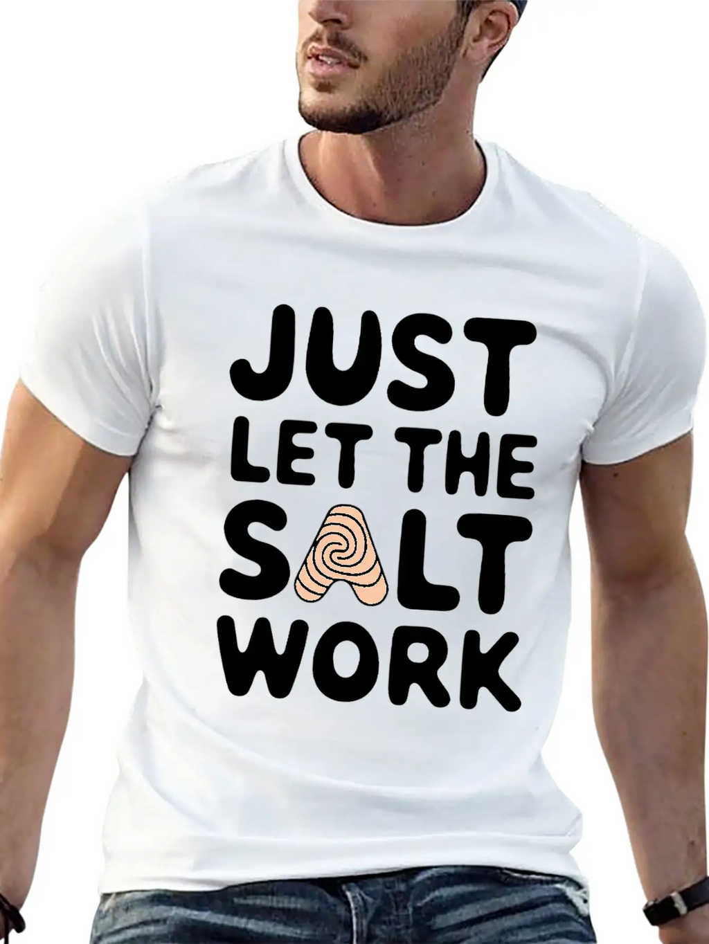 Salt Therapy Halotherapy Respiratory Health Unisex Casual T-Shirt – Clean Design For Daily Comfort