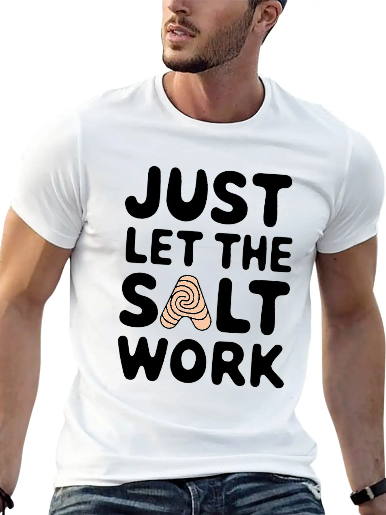 Salt Therapy Halotherapy Respiratory Health Unisex Casual T-Shirt – Clean Design For Daily Comfort