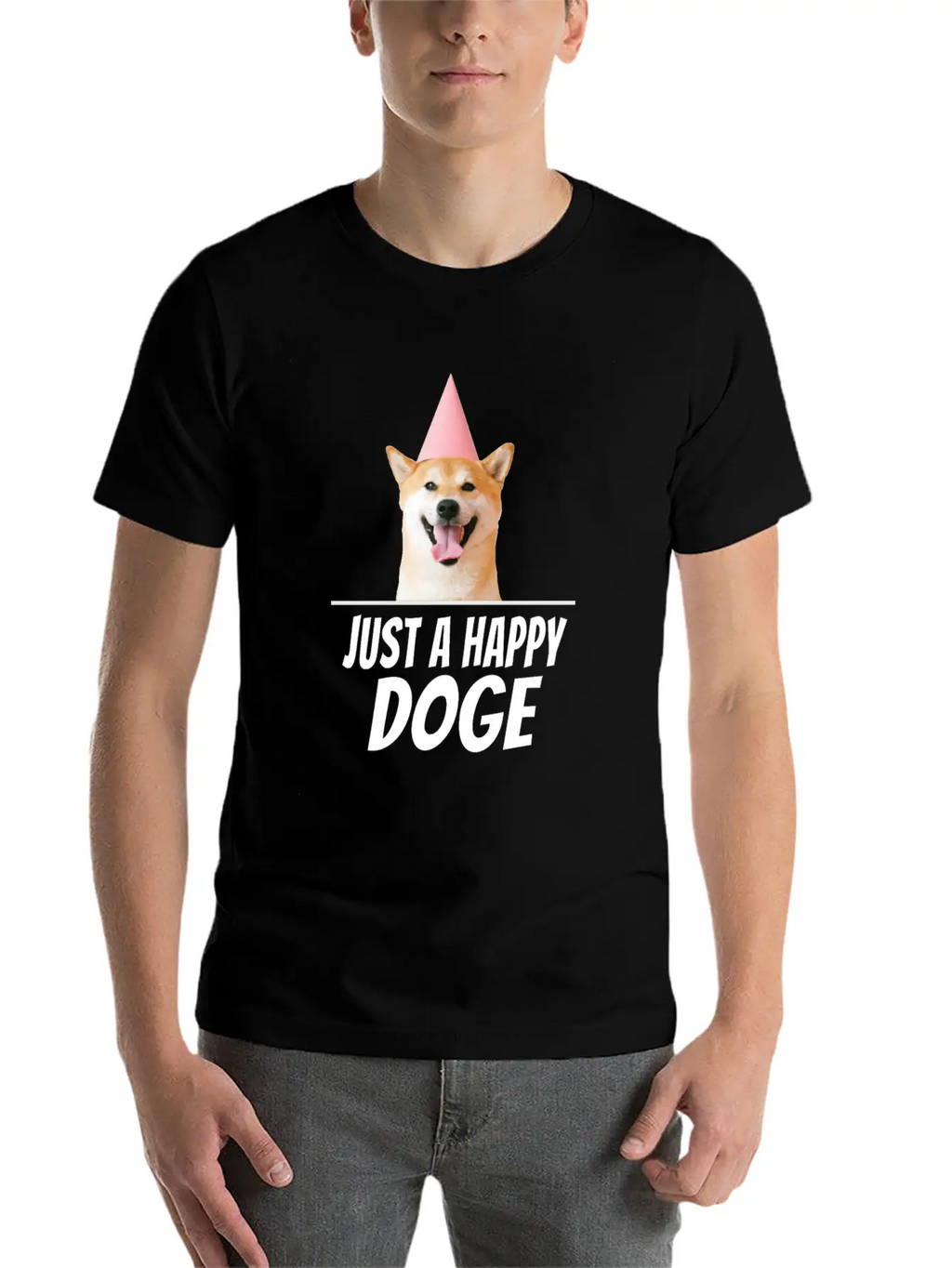 $SHIB Shiba Inu Coin Token Doge Dogecoin Crypto Unisex Casual T-Shirt – Clean Design For Daily Comfort