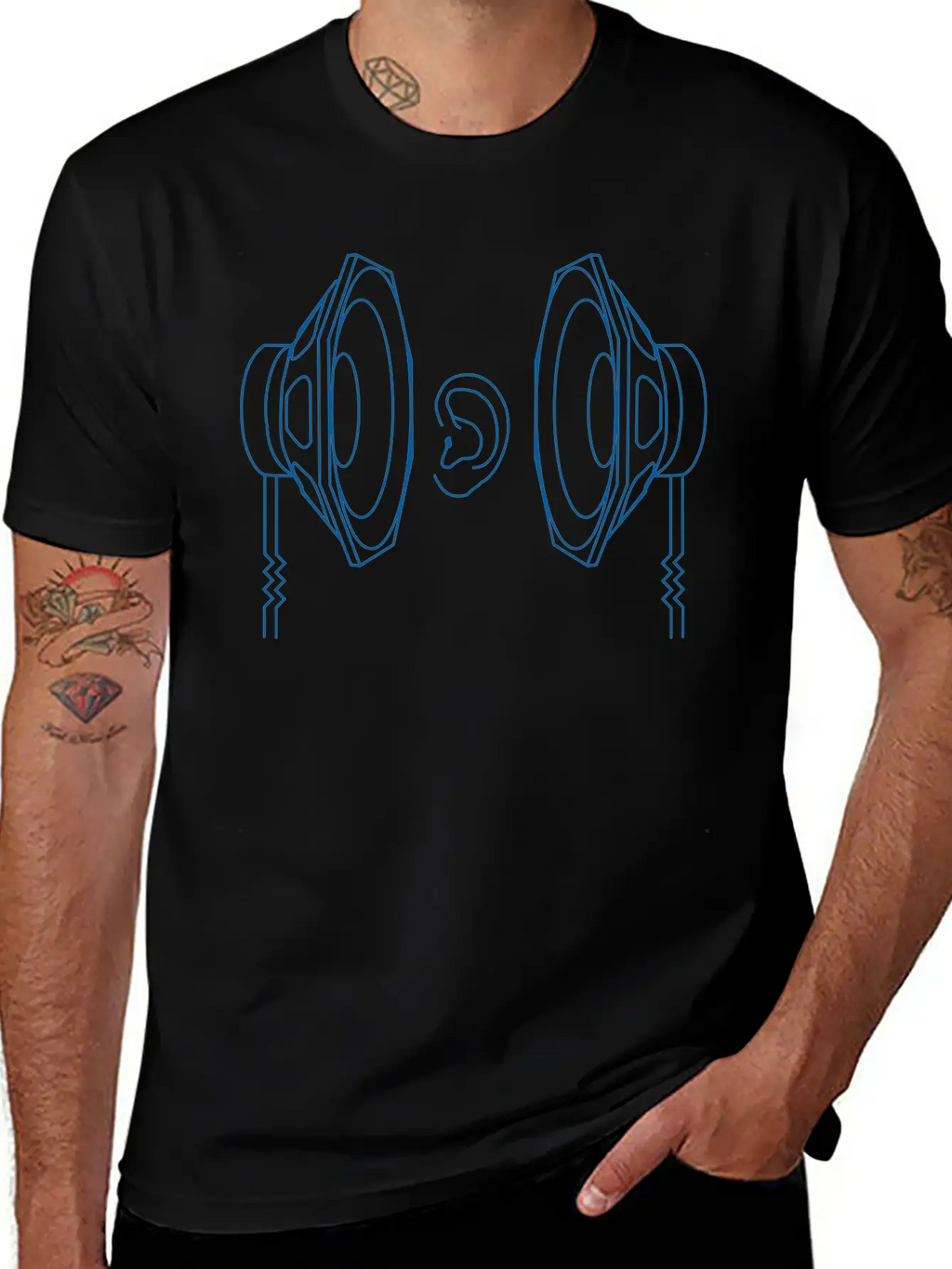 The World According To Ears Unisex Casual T-Shirt – Clean Design For Daily Comfort
