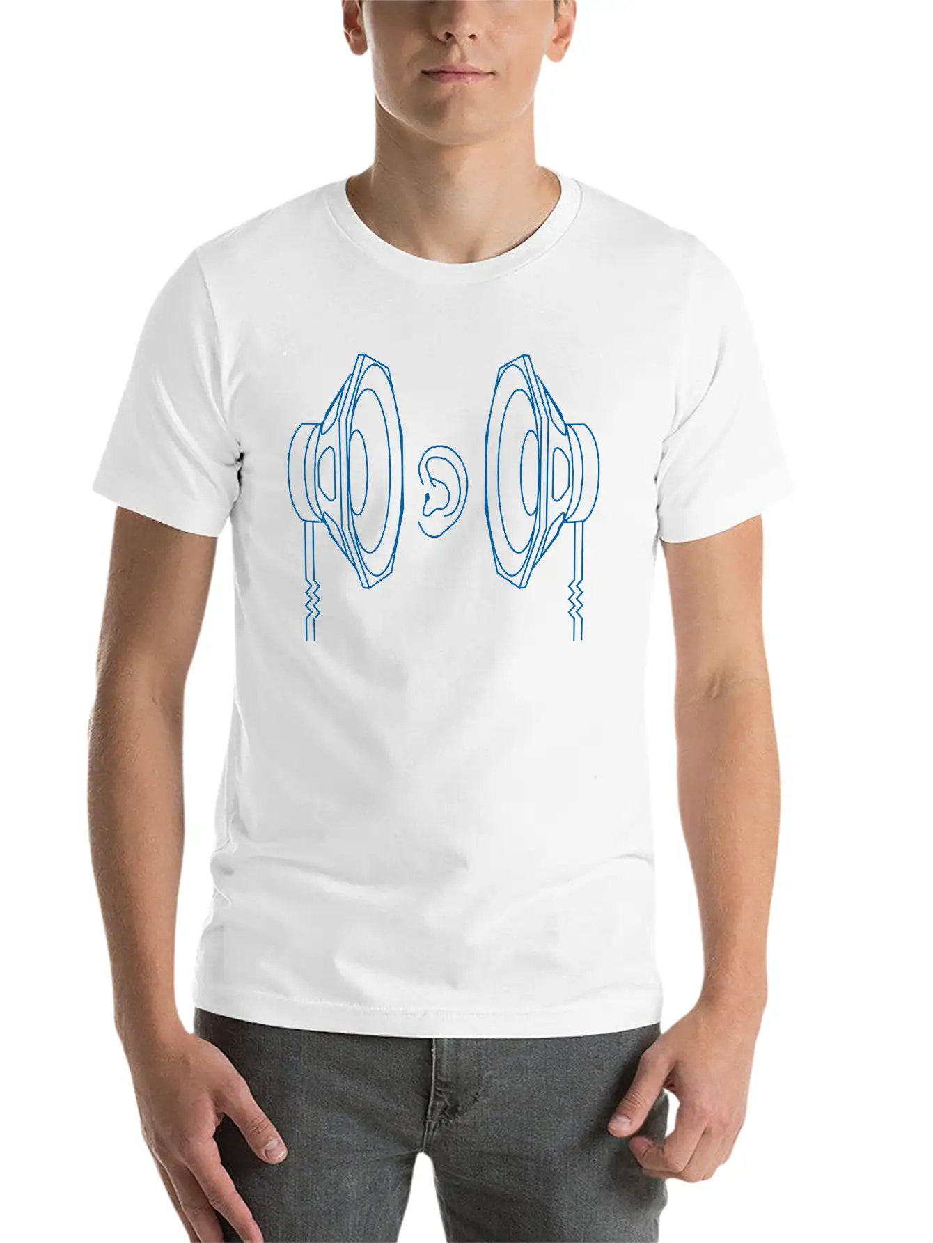 The World According To Ears Unisex Casual T-Shirt – Clean Design For Daily Comfort