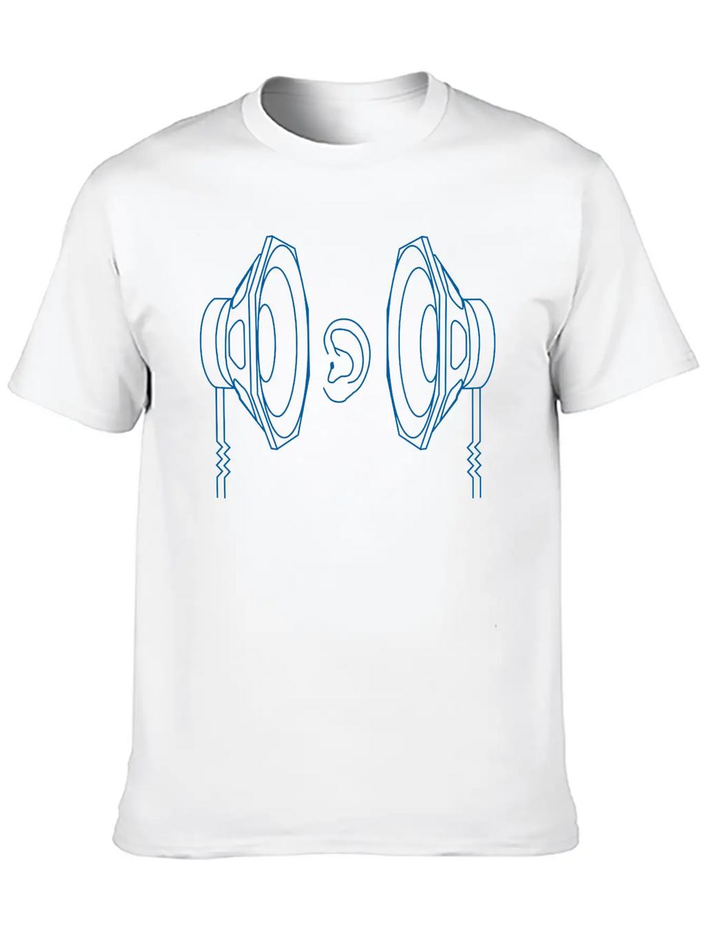 The World According To Ears Unisex Casual T-Shirt – Clean Design For Daily Comfort