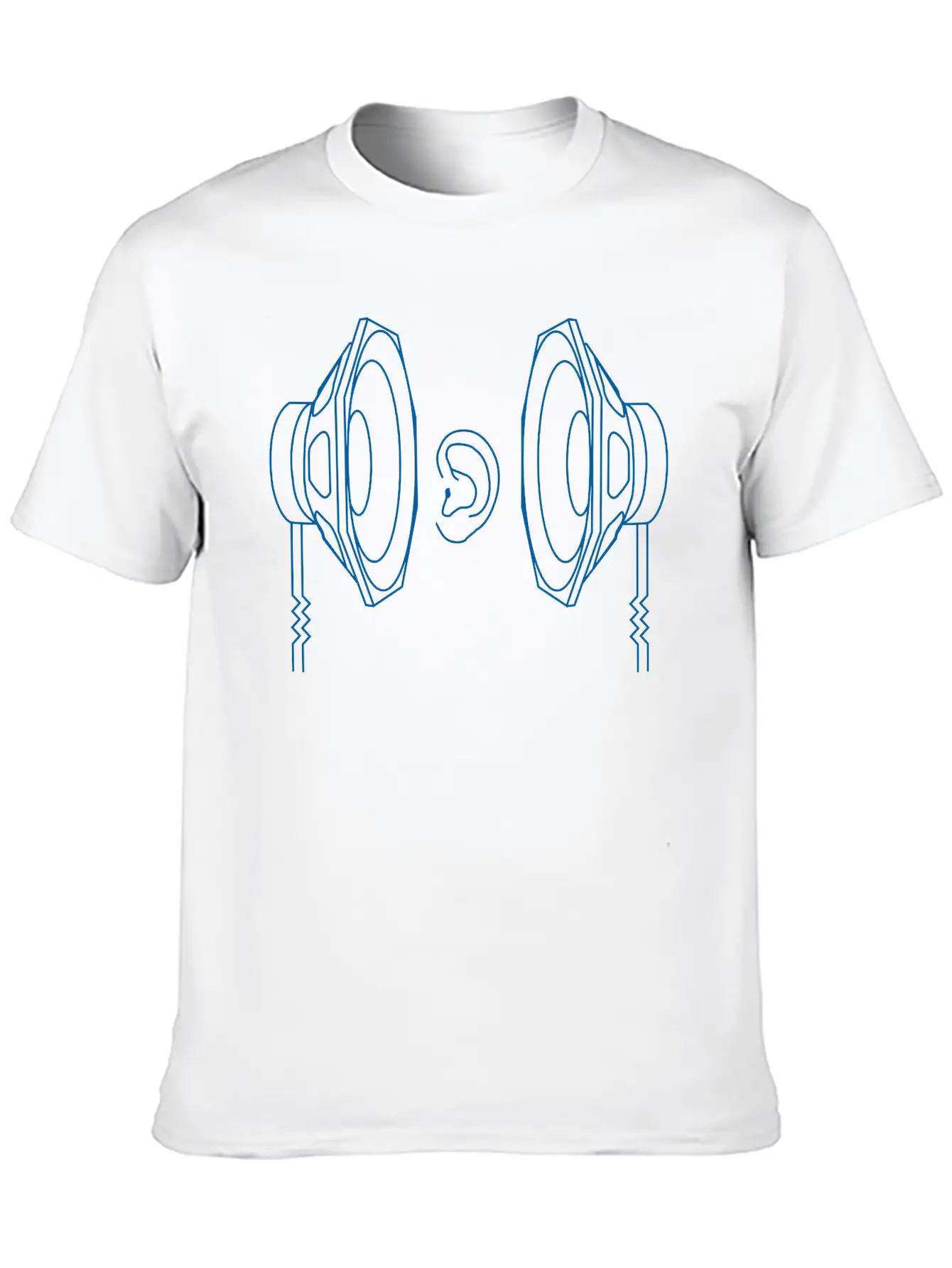 The World According To Ears Unisex Casual T-Shirt – Clean Design For Daily Comfort