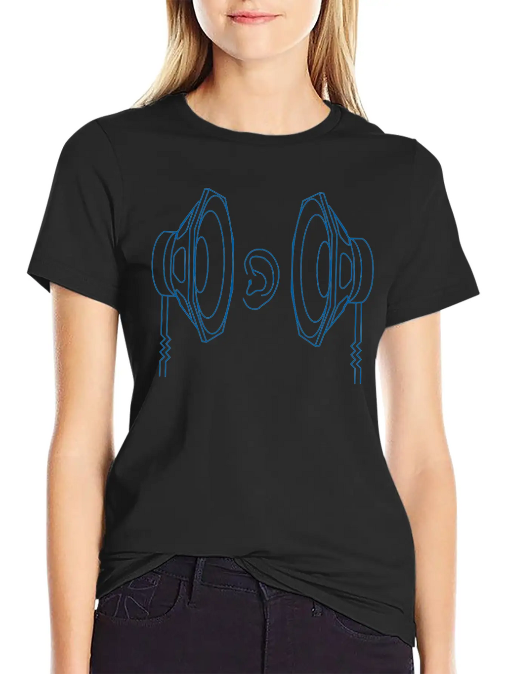 The World According To Ears Unisex Casual T-Shirt – Clean Design For Daily Comfort