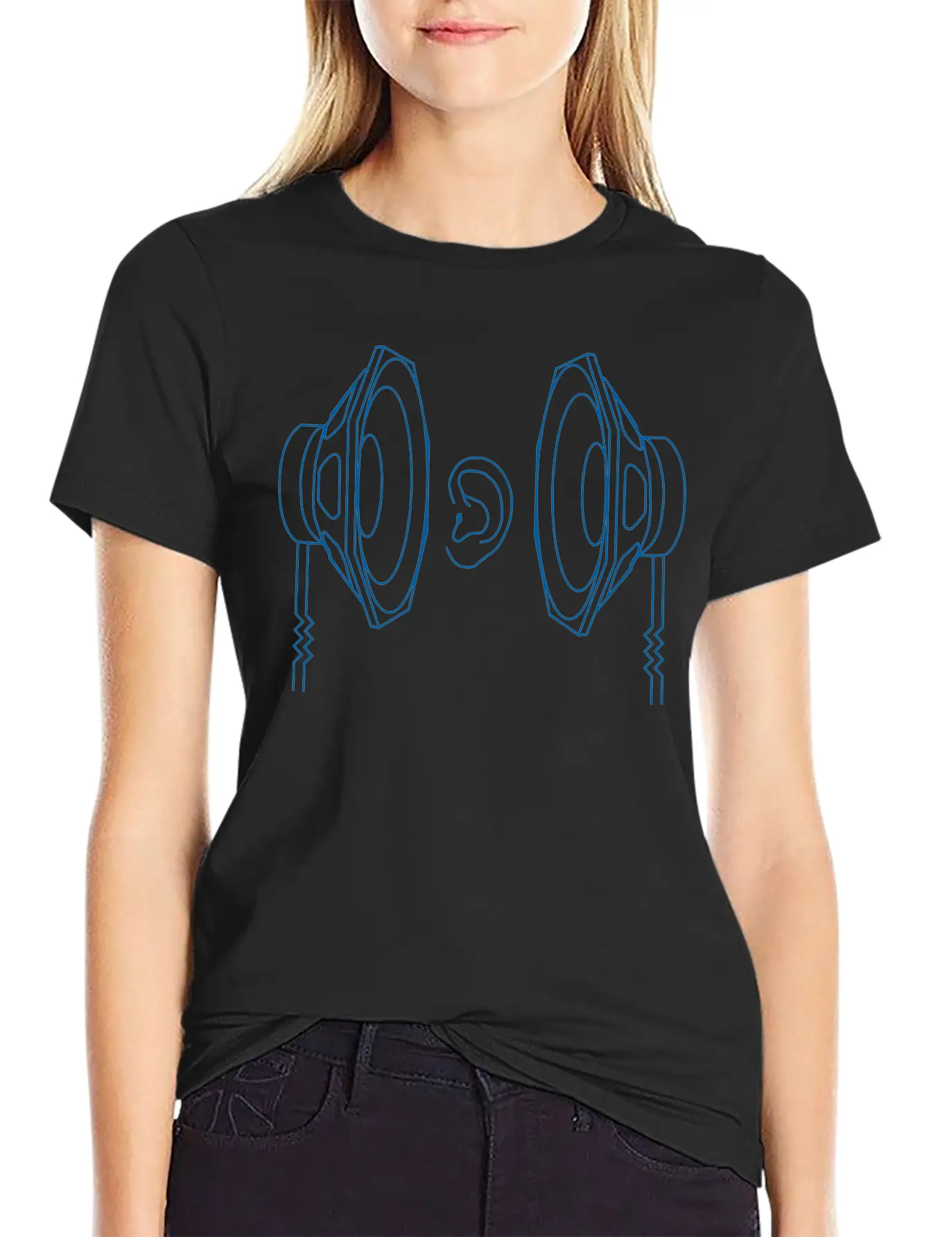 The World According To Ears Unisex Casual T-Shirt – Clean Design For Daily Comfort