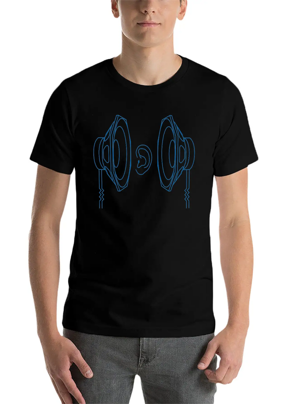 The World According To Ears Unisex Casual T-Shirt – Clean Design For Daily Comfort