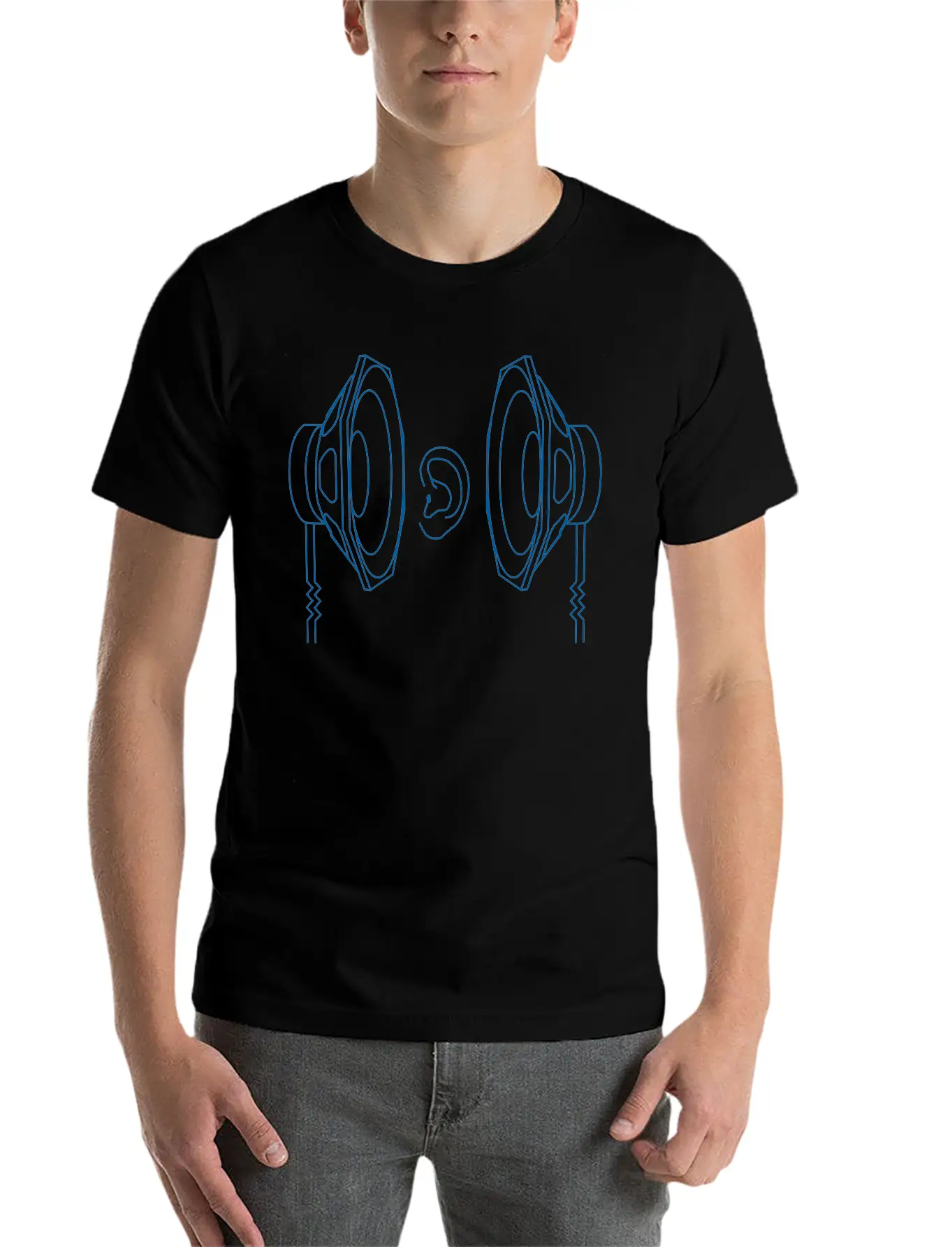 The World According To Ears Unisex Casual T-Shirt – Clean Design For Daily Comfort